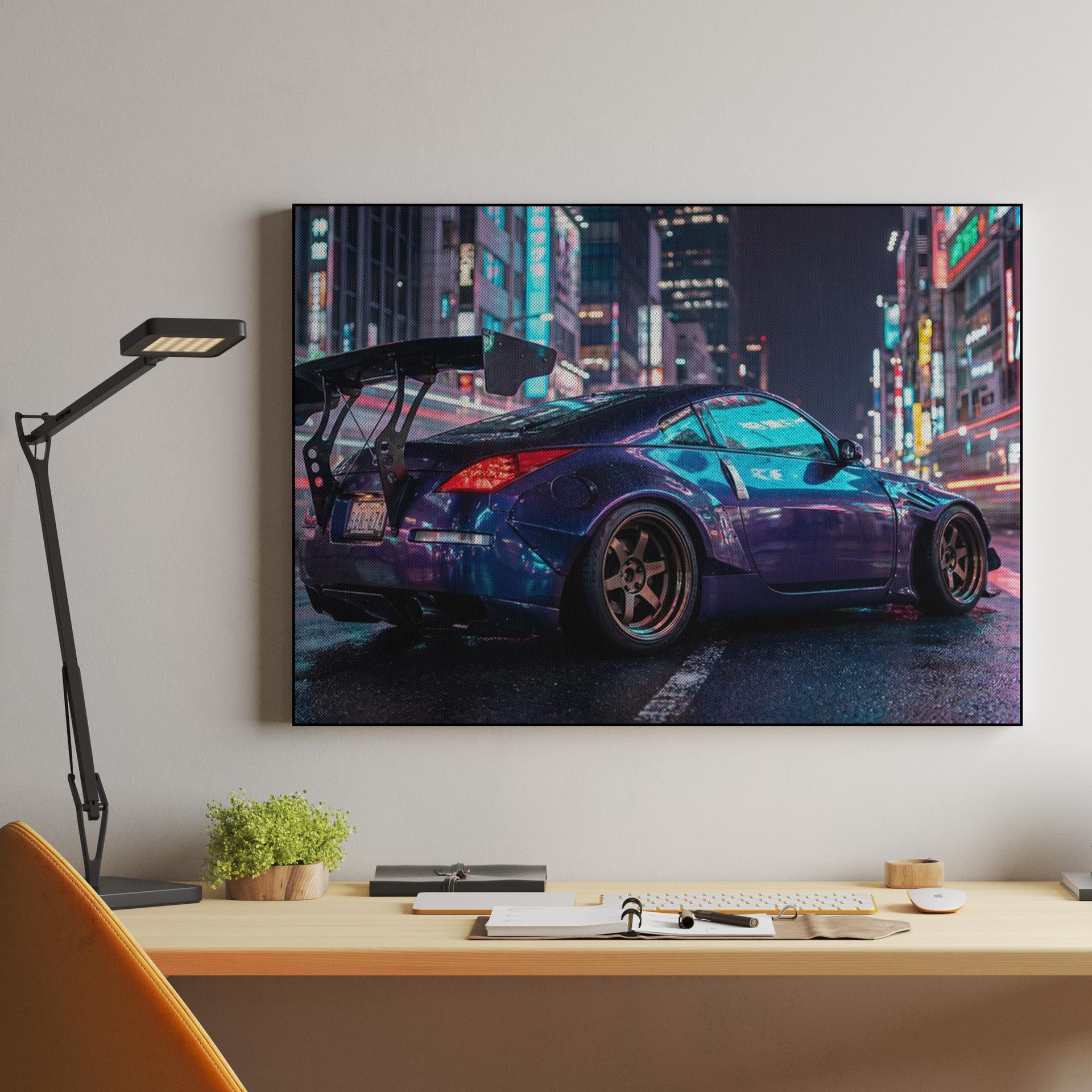 Midnight Neon: Widebody Nissan Z33