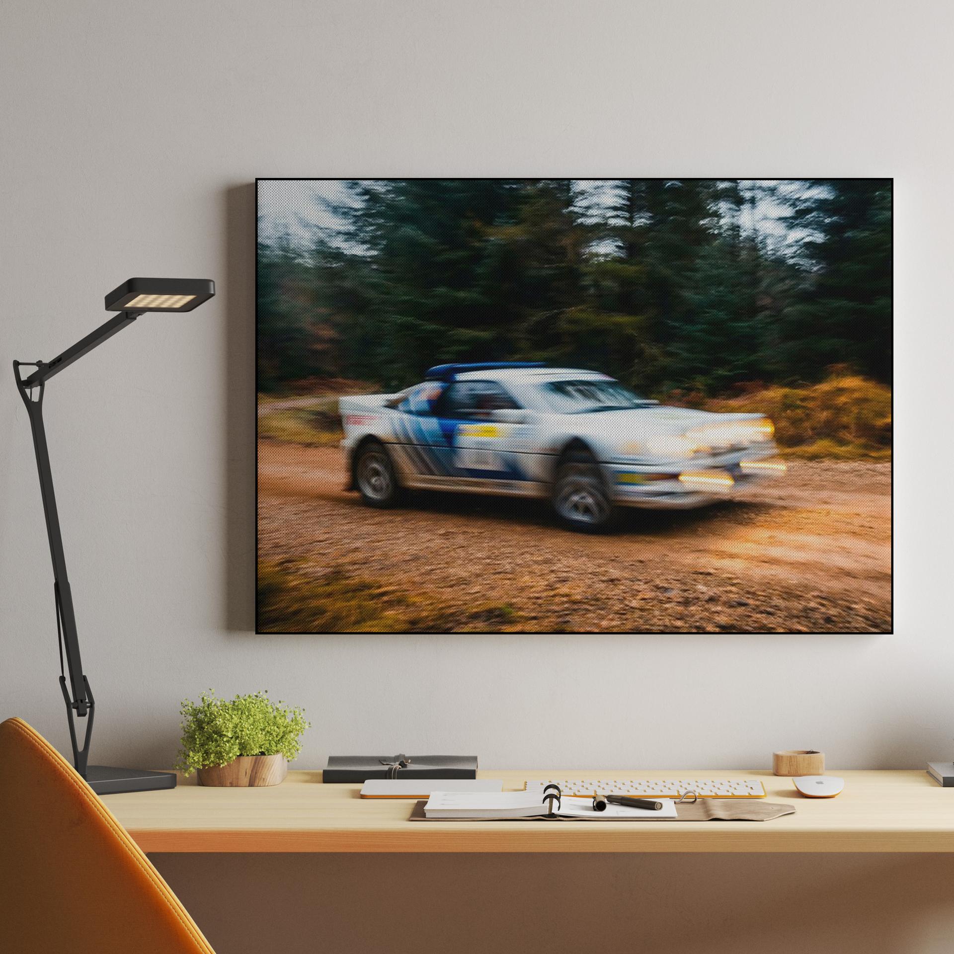 Forest Fury: Ford RS200 Group B Rally Action