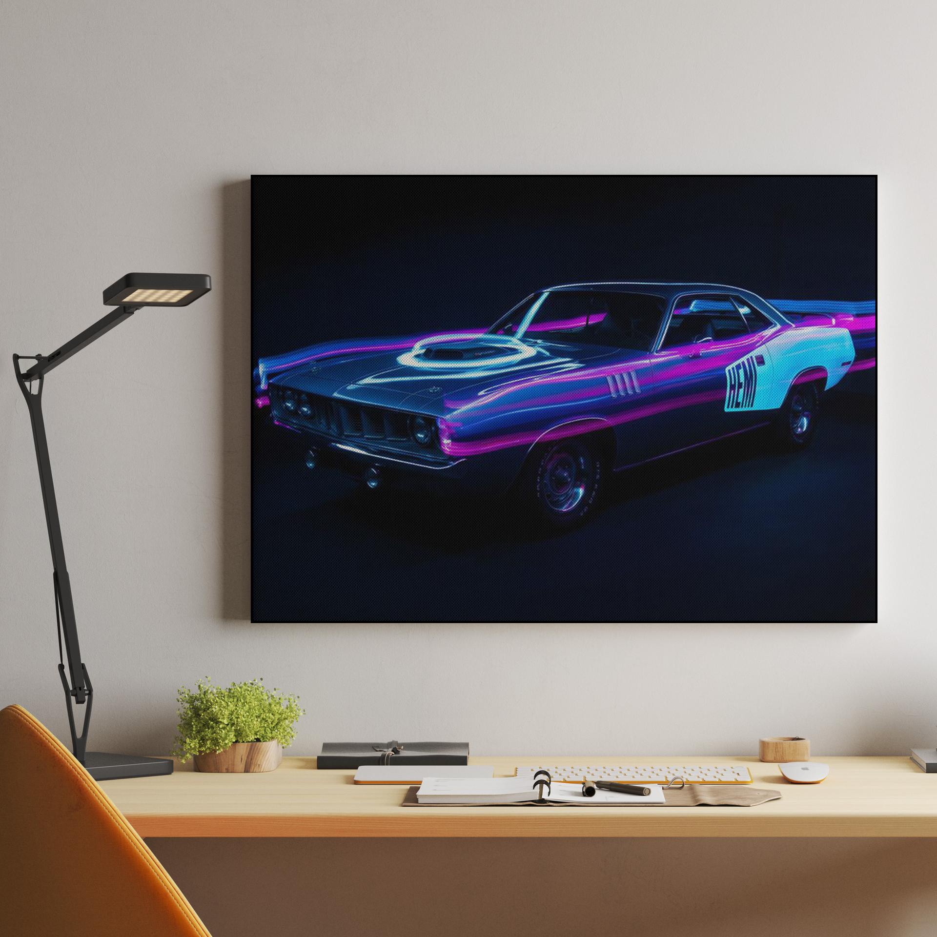 HEMI Neon Pulse: 1971 Plymouth Cuda