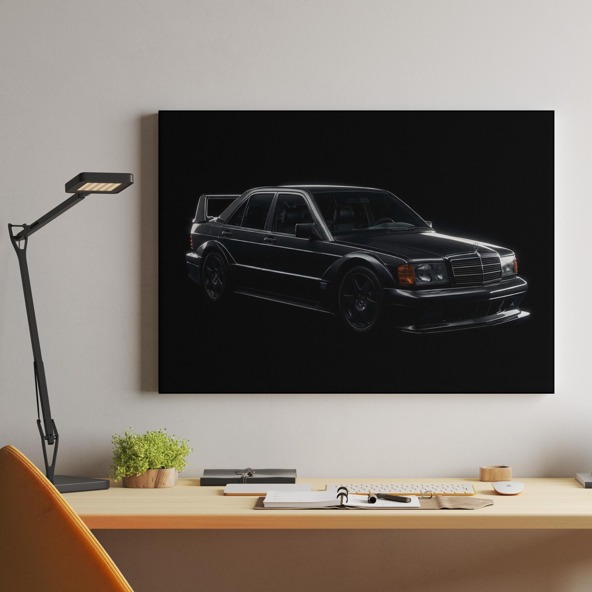 Mercedes 190E Evolution II Studio Silhouette