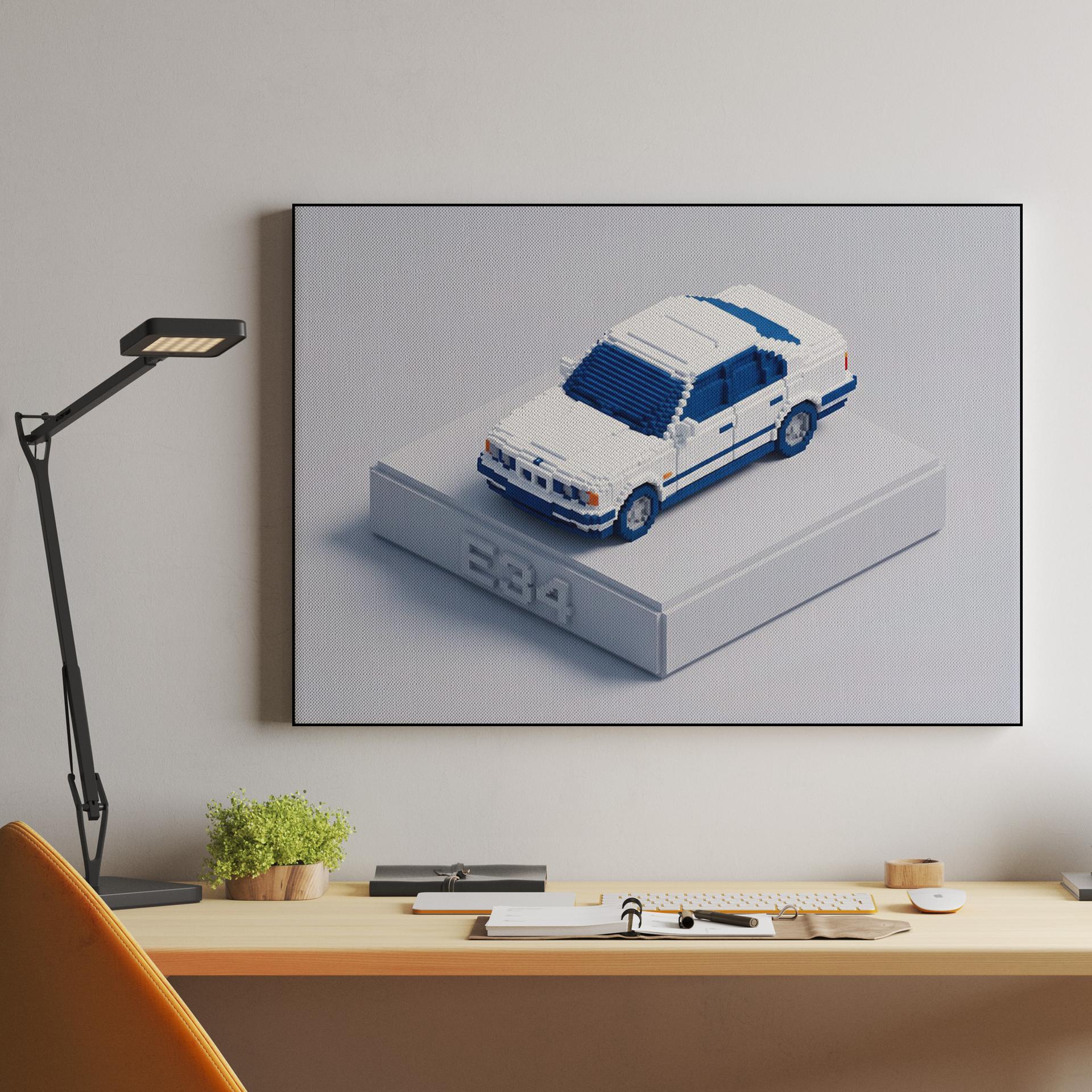 Voxel Series: BMW E34