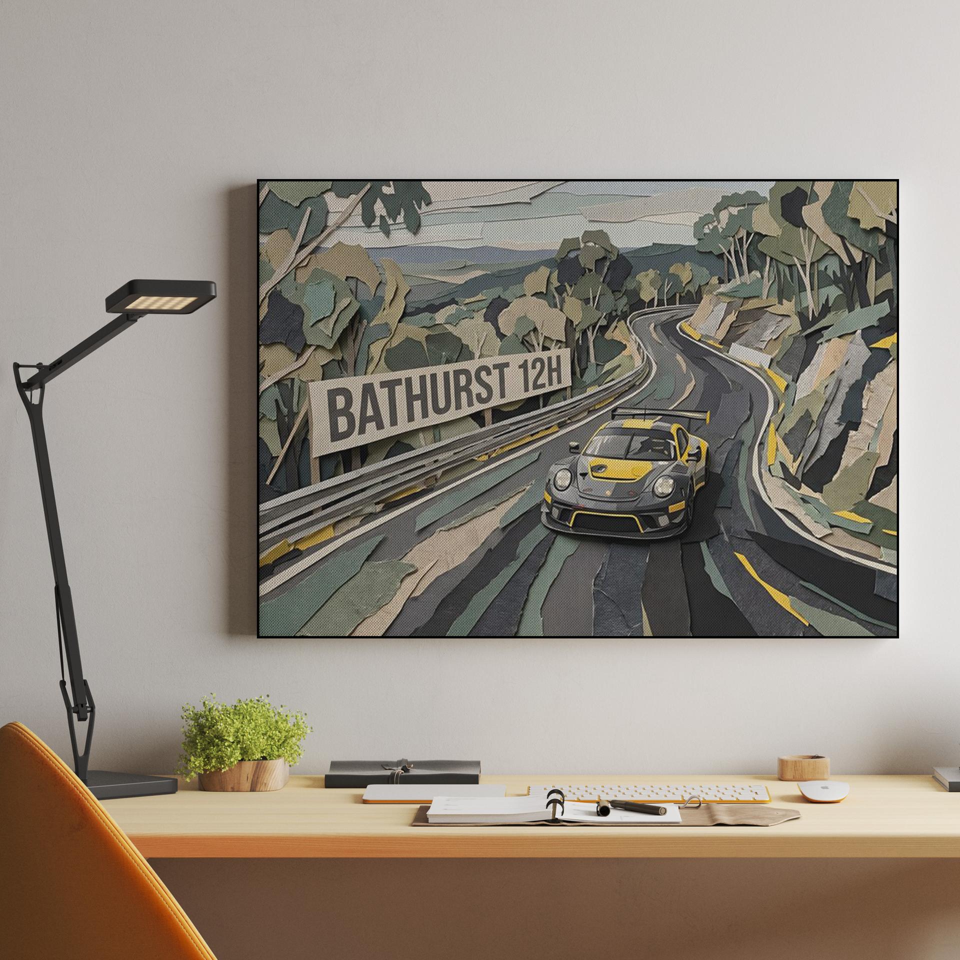 Mount Panorama Papercraft: Porsche 911 at the Bathurst 12h