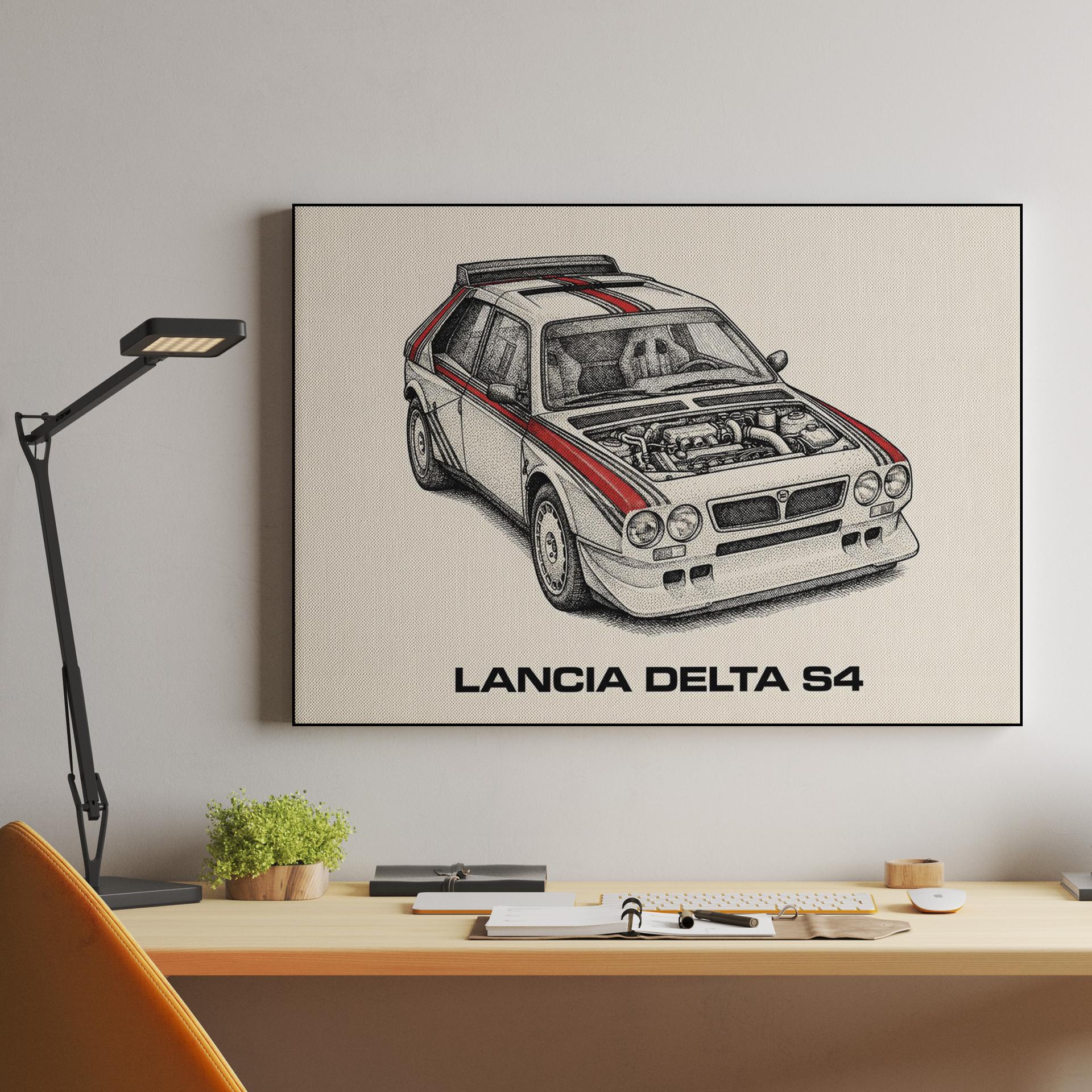 Lancia Delta S4: Mechanical Soul of Group B Rally