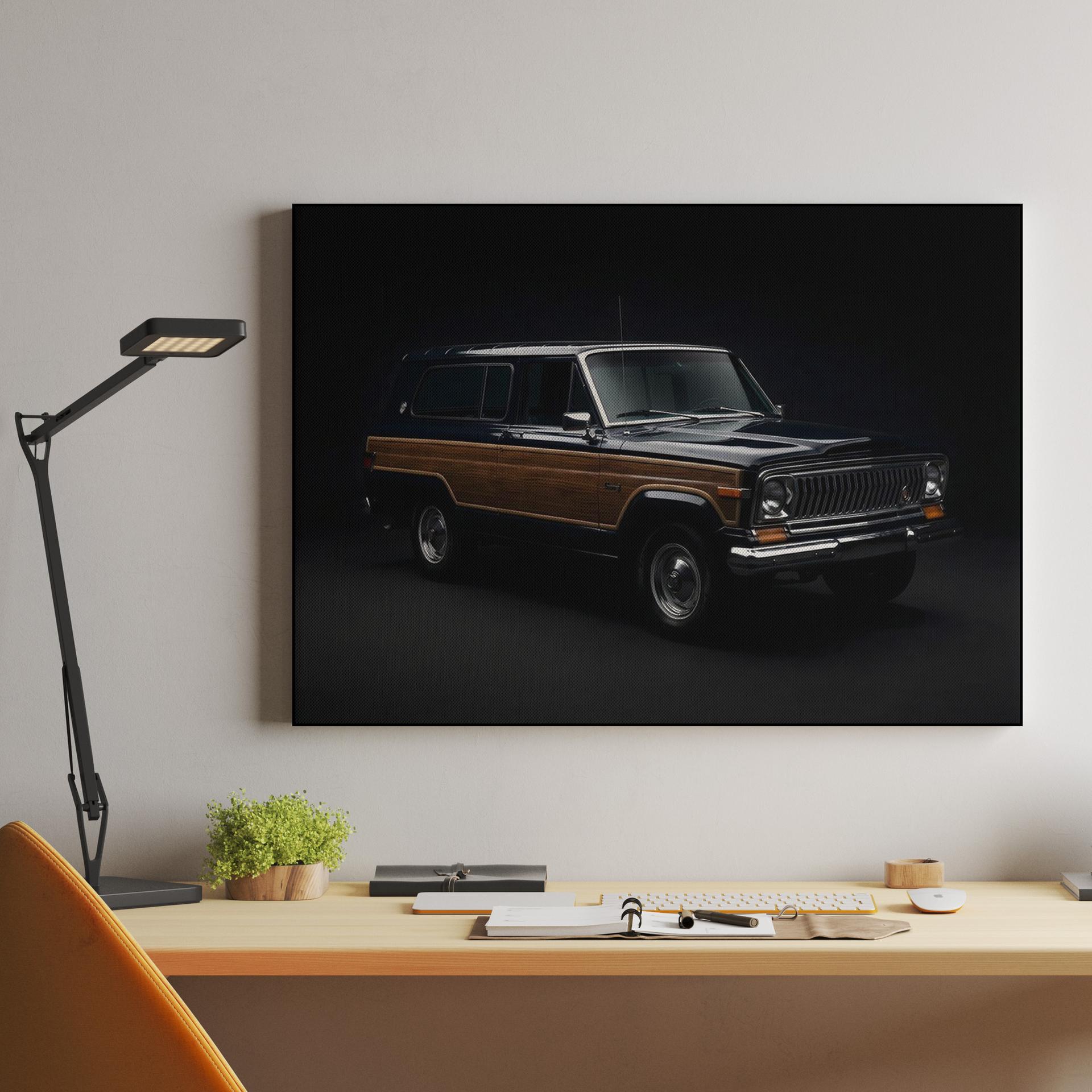 Jeep Cherokee Chief: Shadow Woodie Portrait