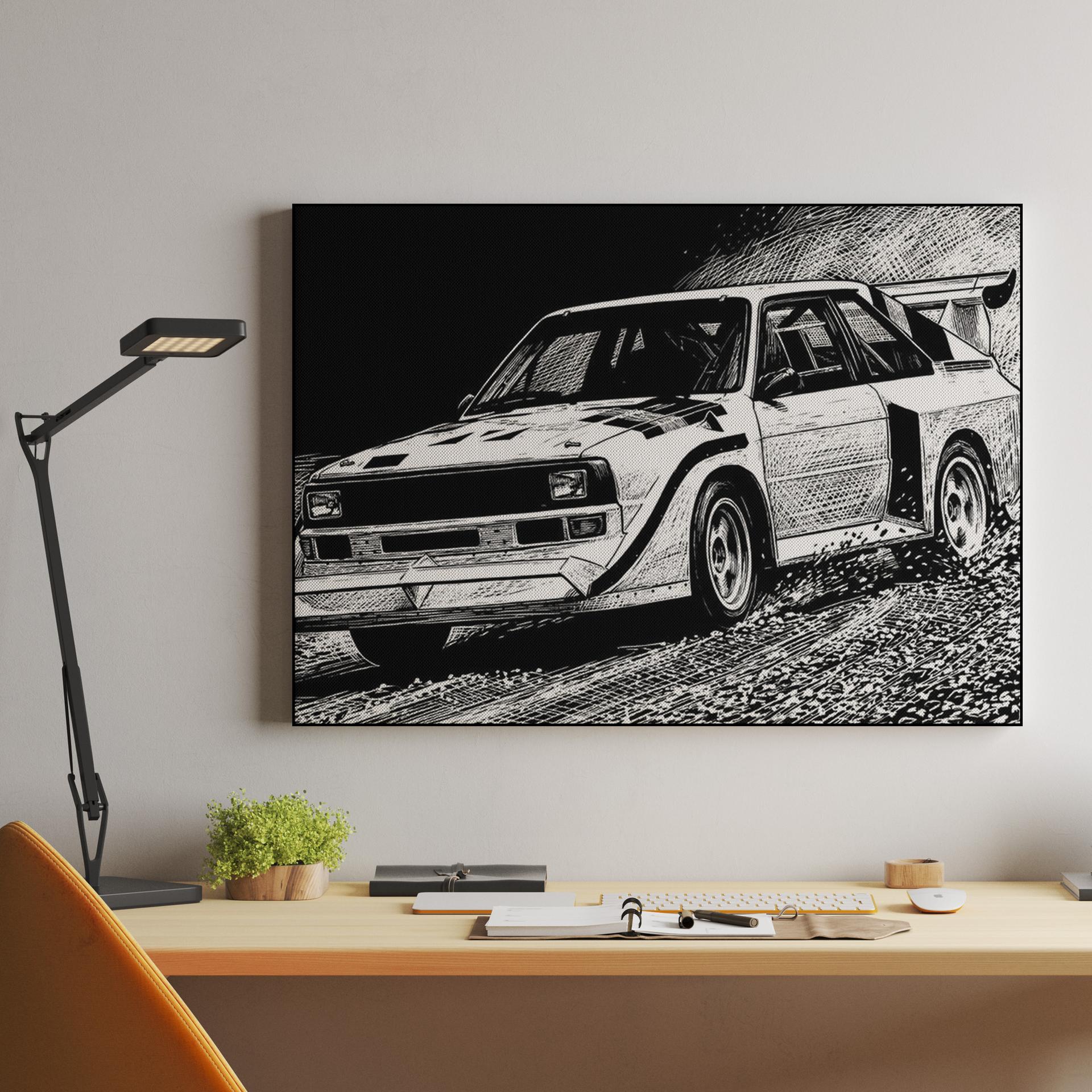 Audi Quattro S1: Pikes Peak Engraving