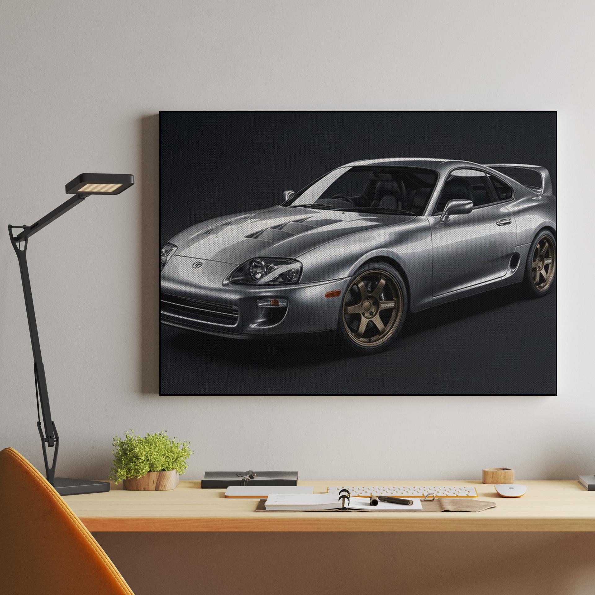 Silver Supra A80: Studio Performance