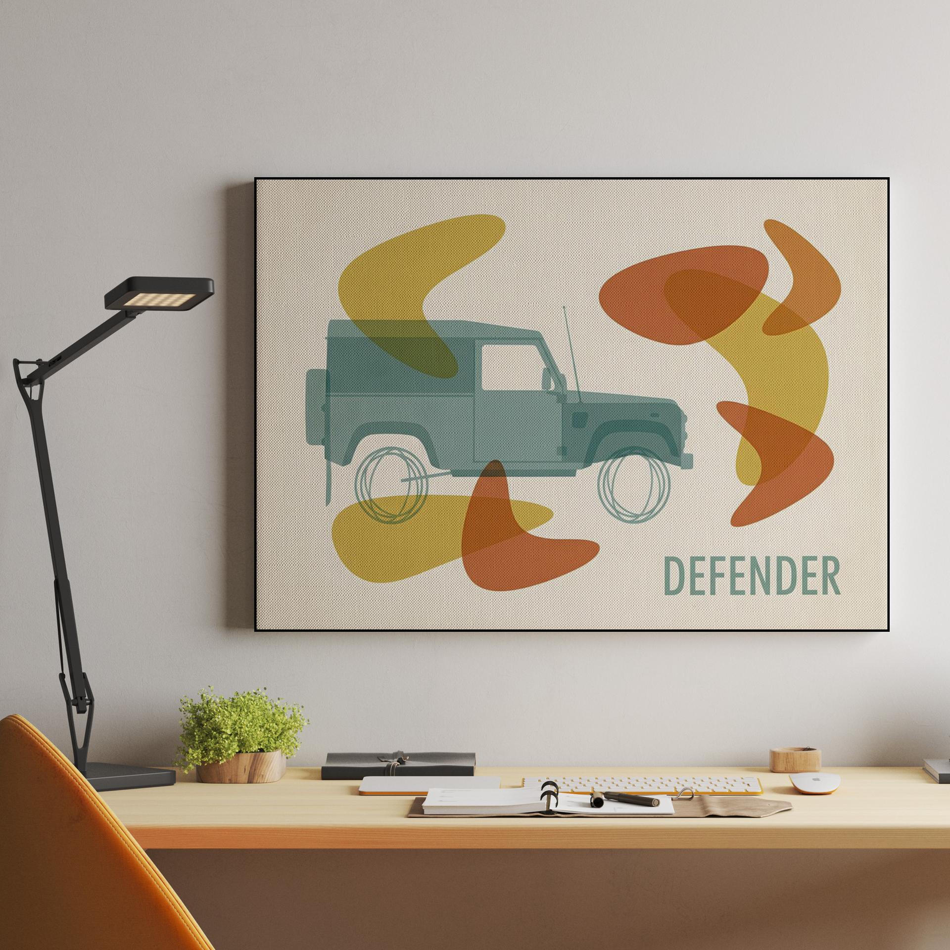 Mid-Century Modern Defender 90