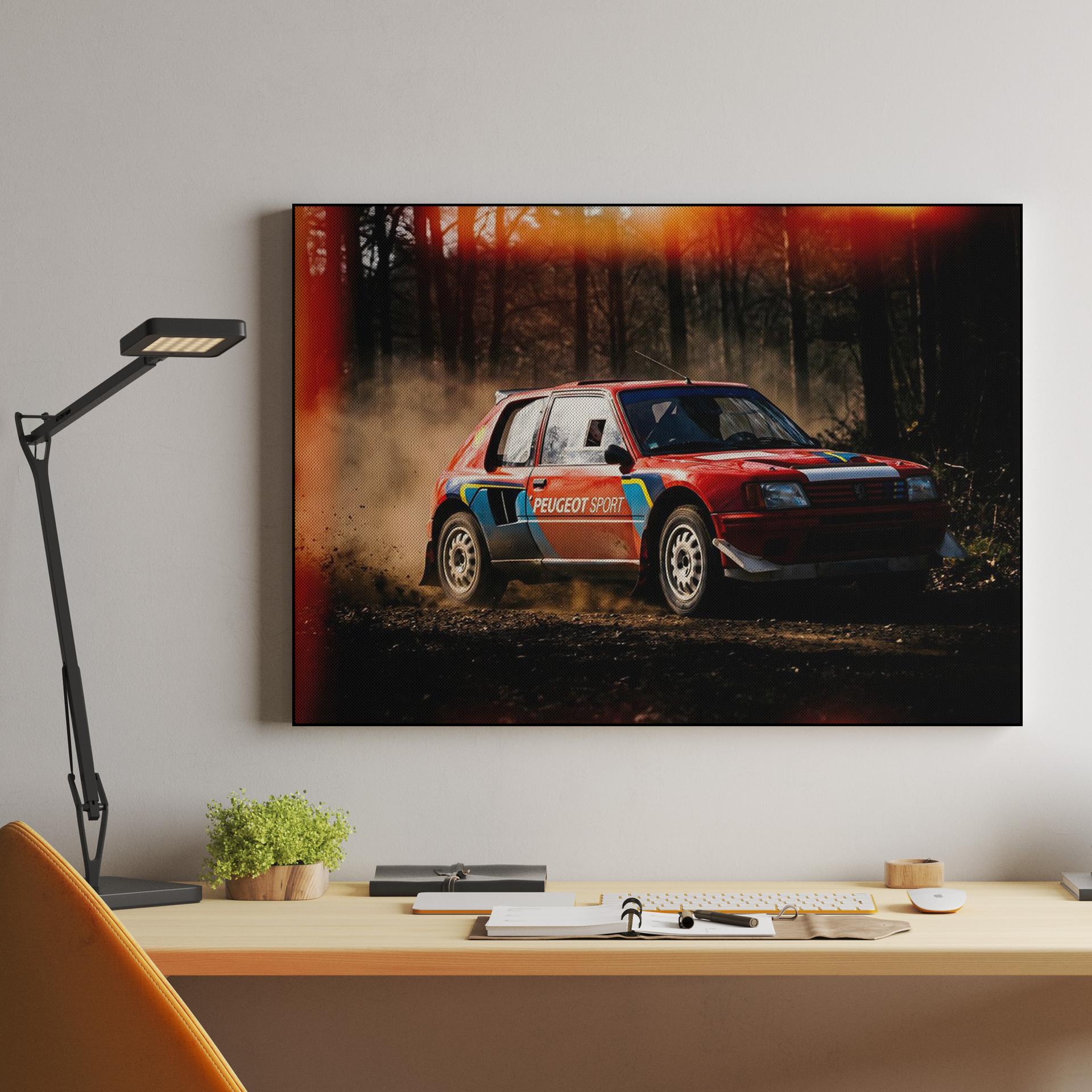 Peugeot 205 T16: Forest Stage Fire