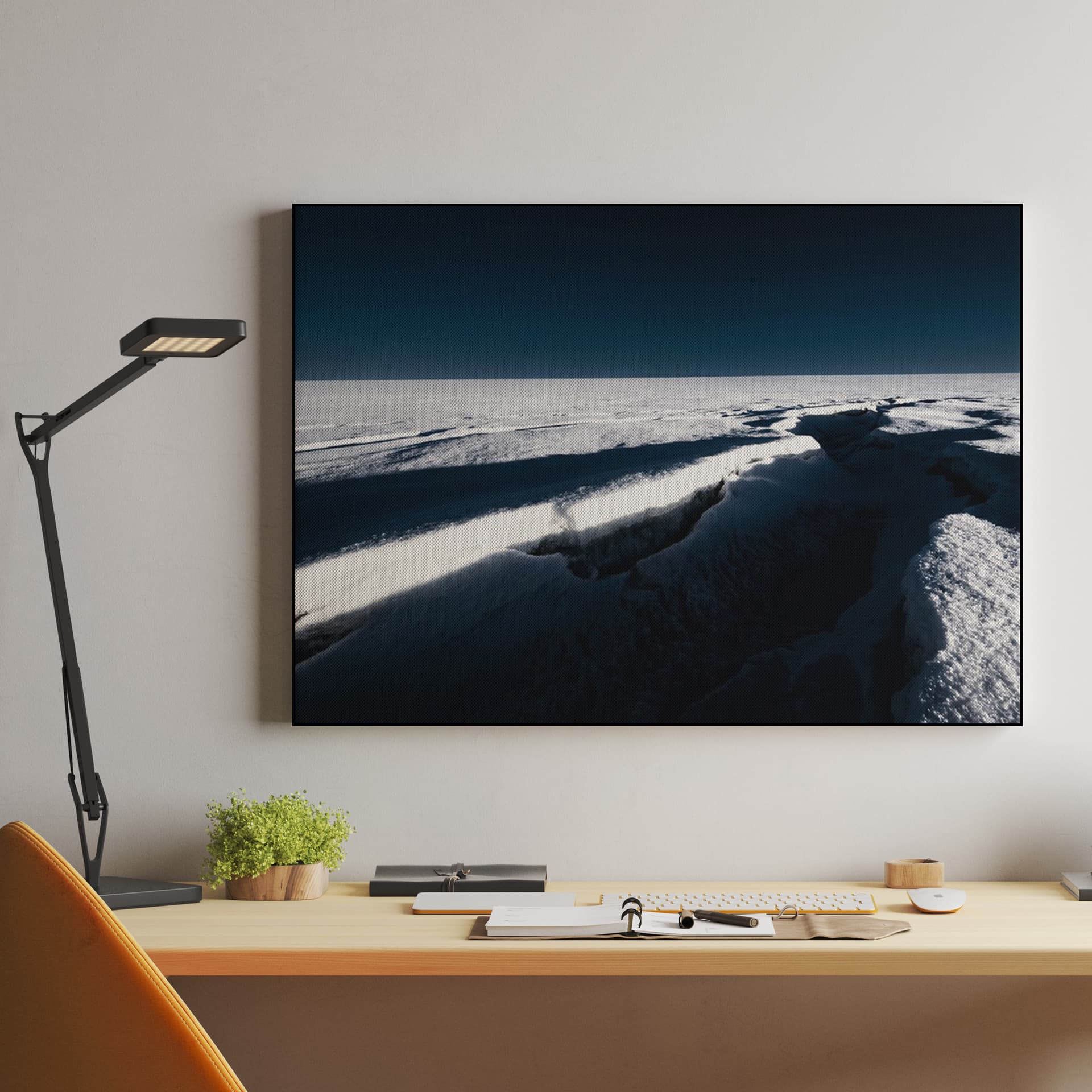 Fissure in the Silent Frost