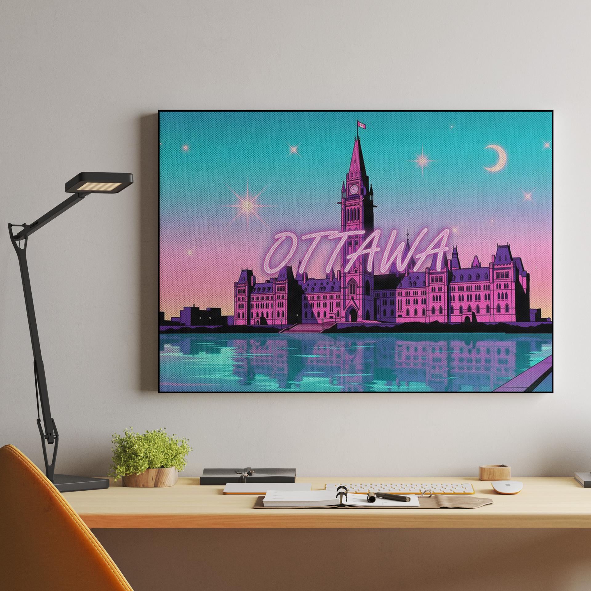 Ottawa City Pop Nightscape