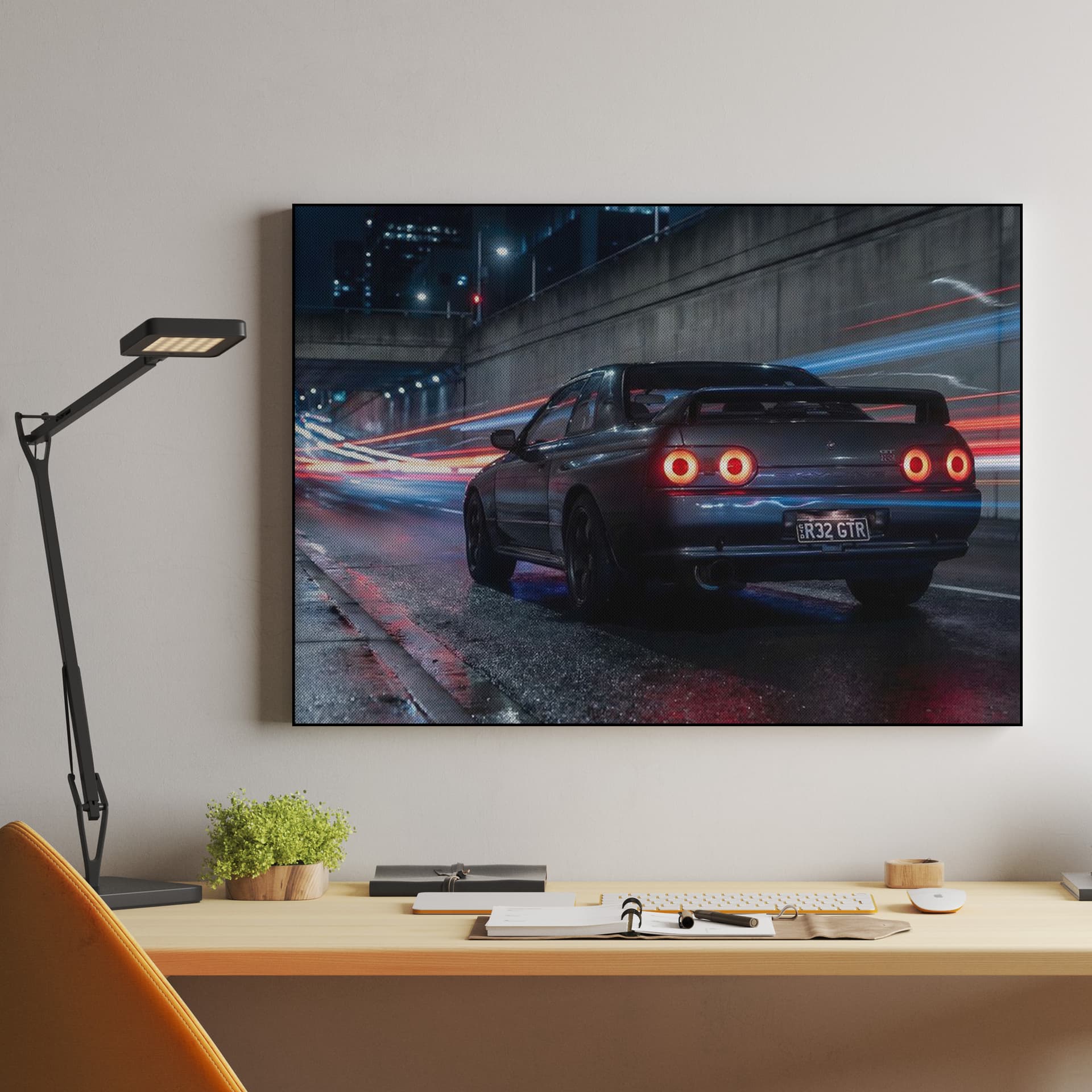 Godzilla in the Shadows: Nissan Skyline GT-R R32 Night Trails