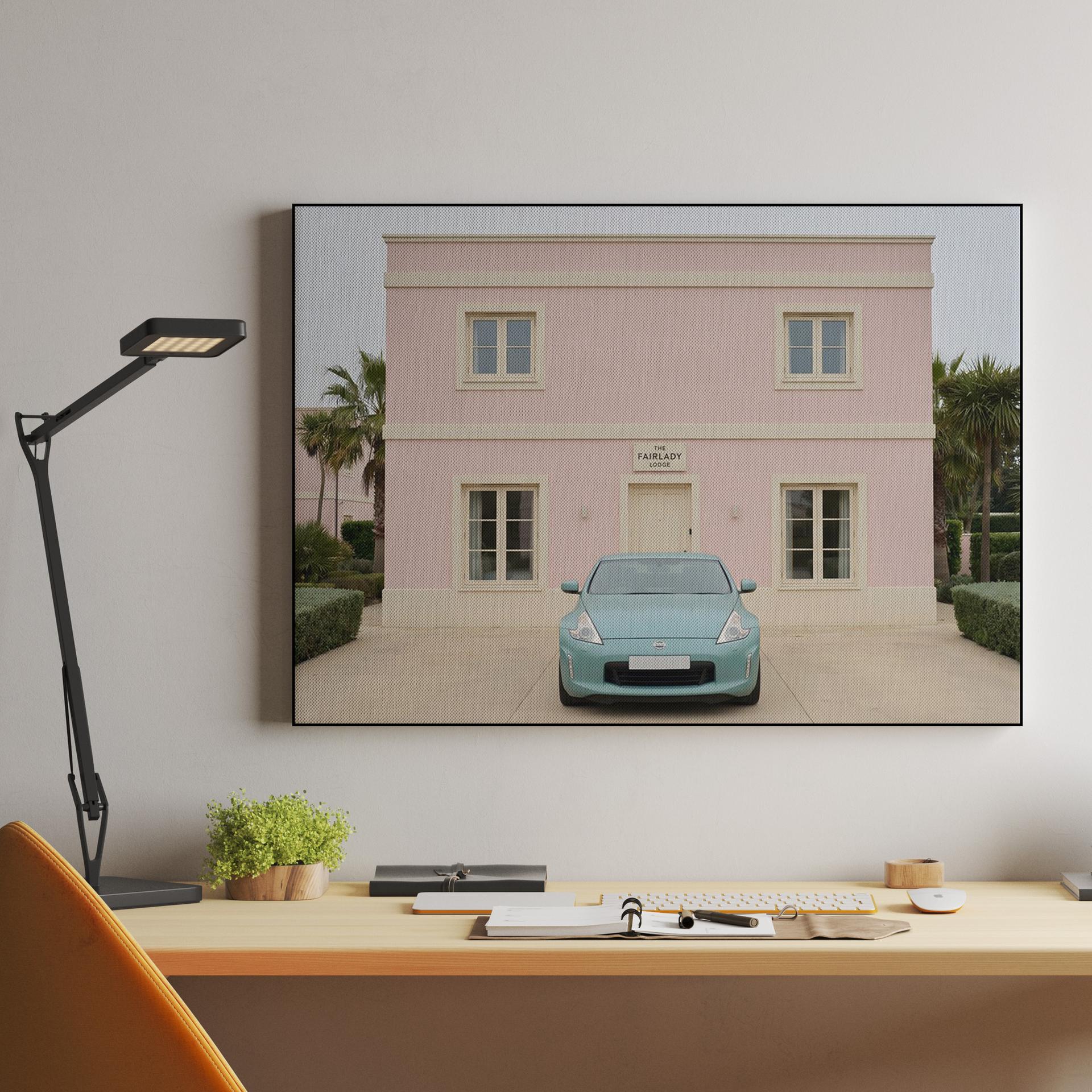 The Fairlady Lodge: A Pastel Wes Anderson Inspired Portrait