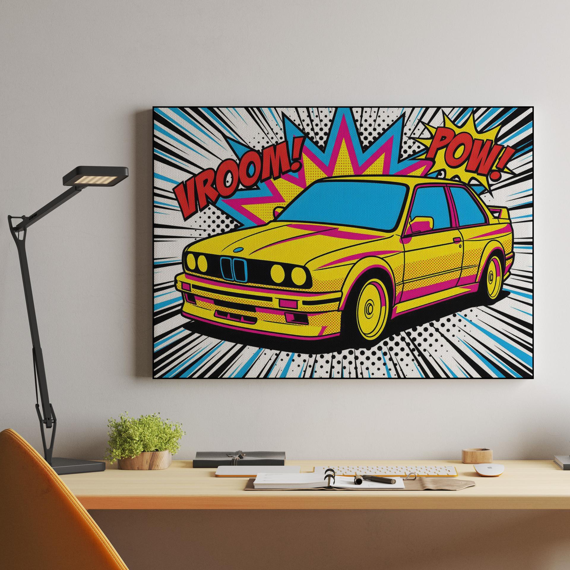 BMW E30 M3: Comic Pop Vroom