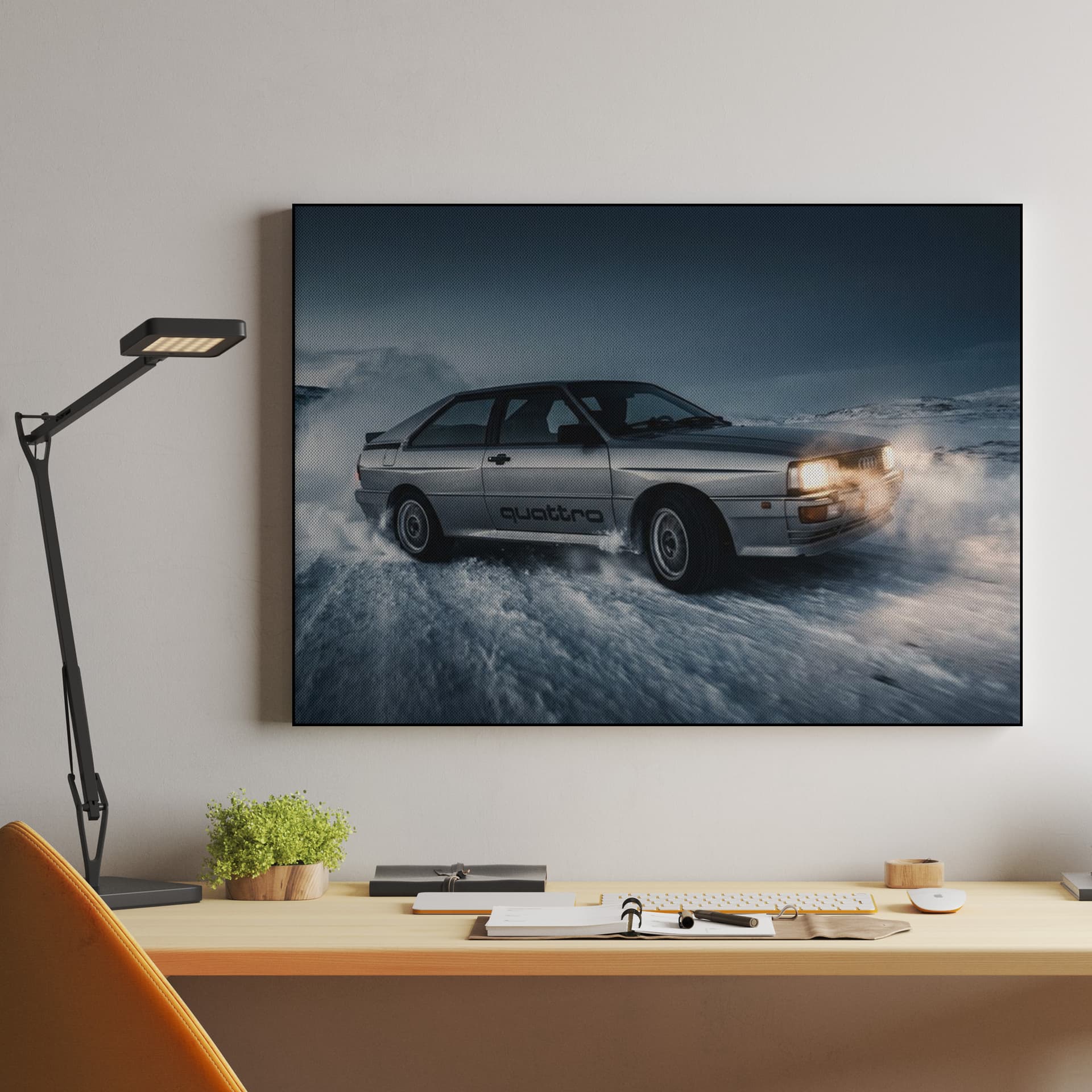 Audi Quattro: Winter Drifting Legend