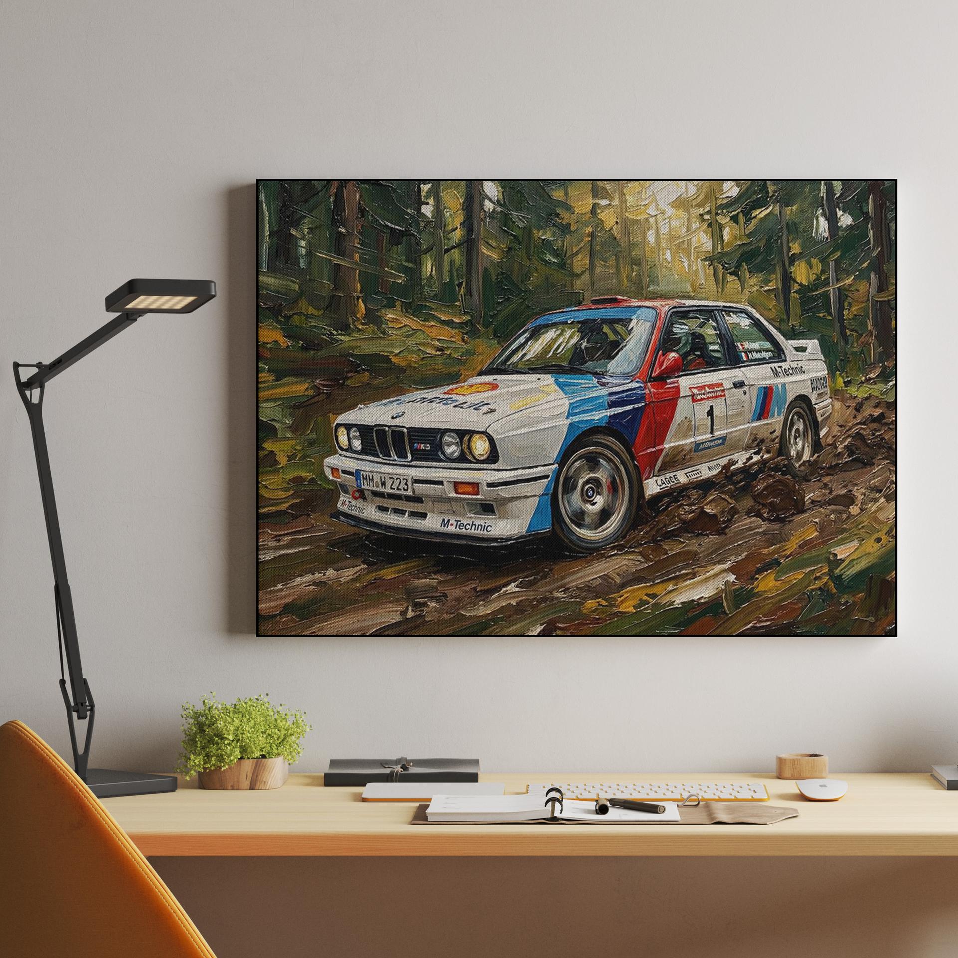 BMW E30 M3 Forest Rally Impasto