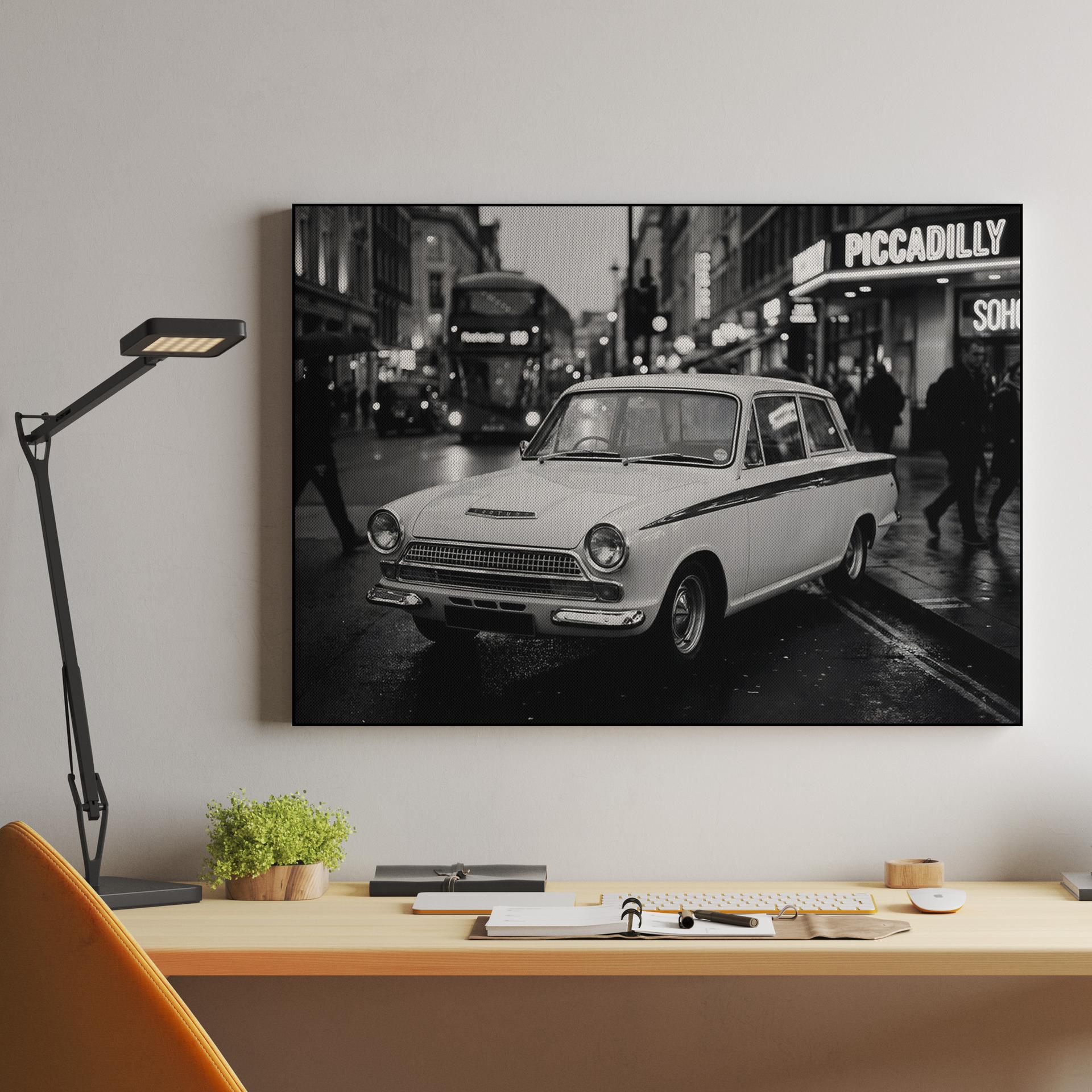 Lotus Cortina London Night Noir