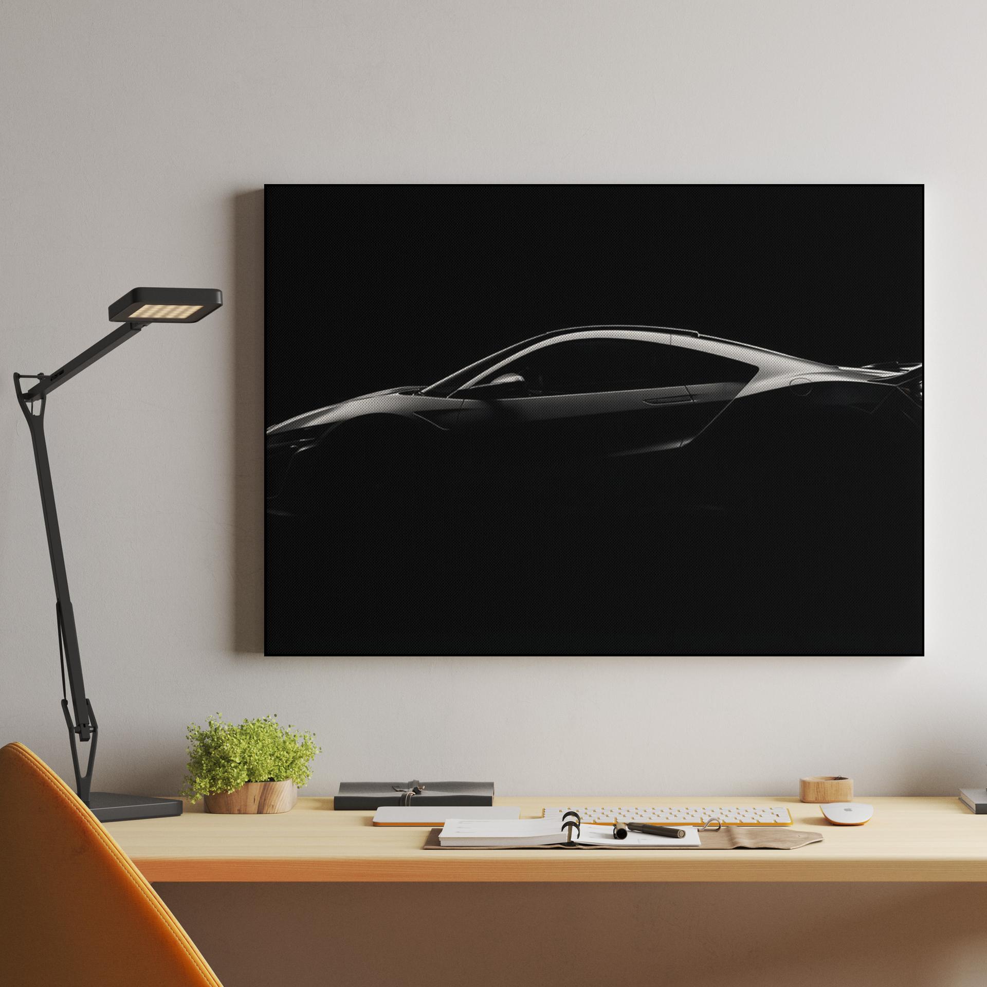 Sleek Silhouette: Modern Honda NSX