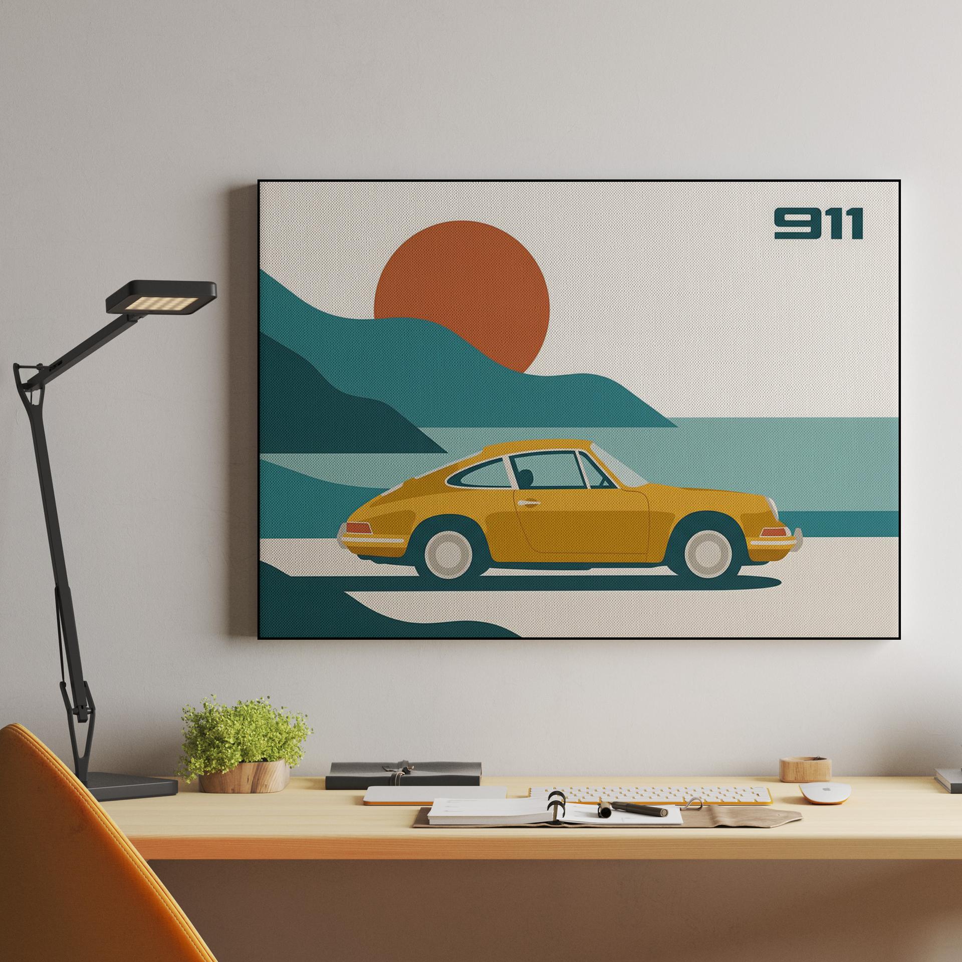 Porsche 911 Coastal Horizon