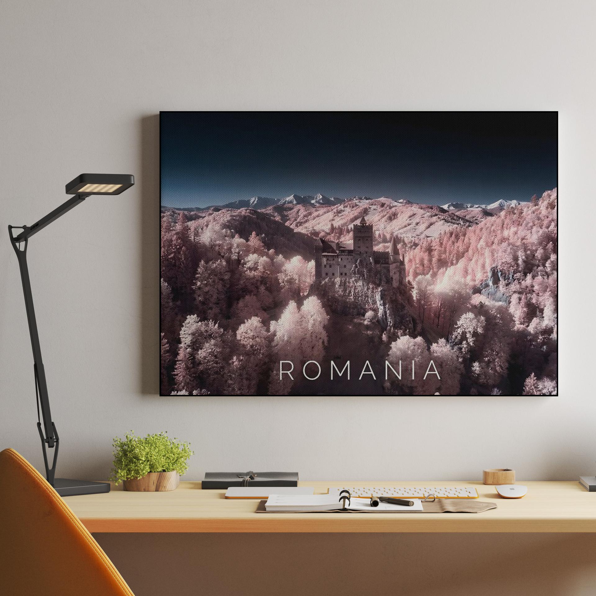 Infrared Majesty: Bran Castle Romania