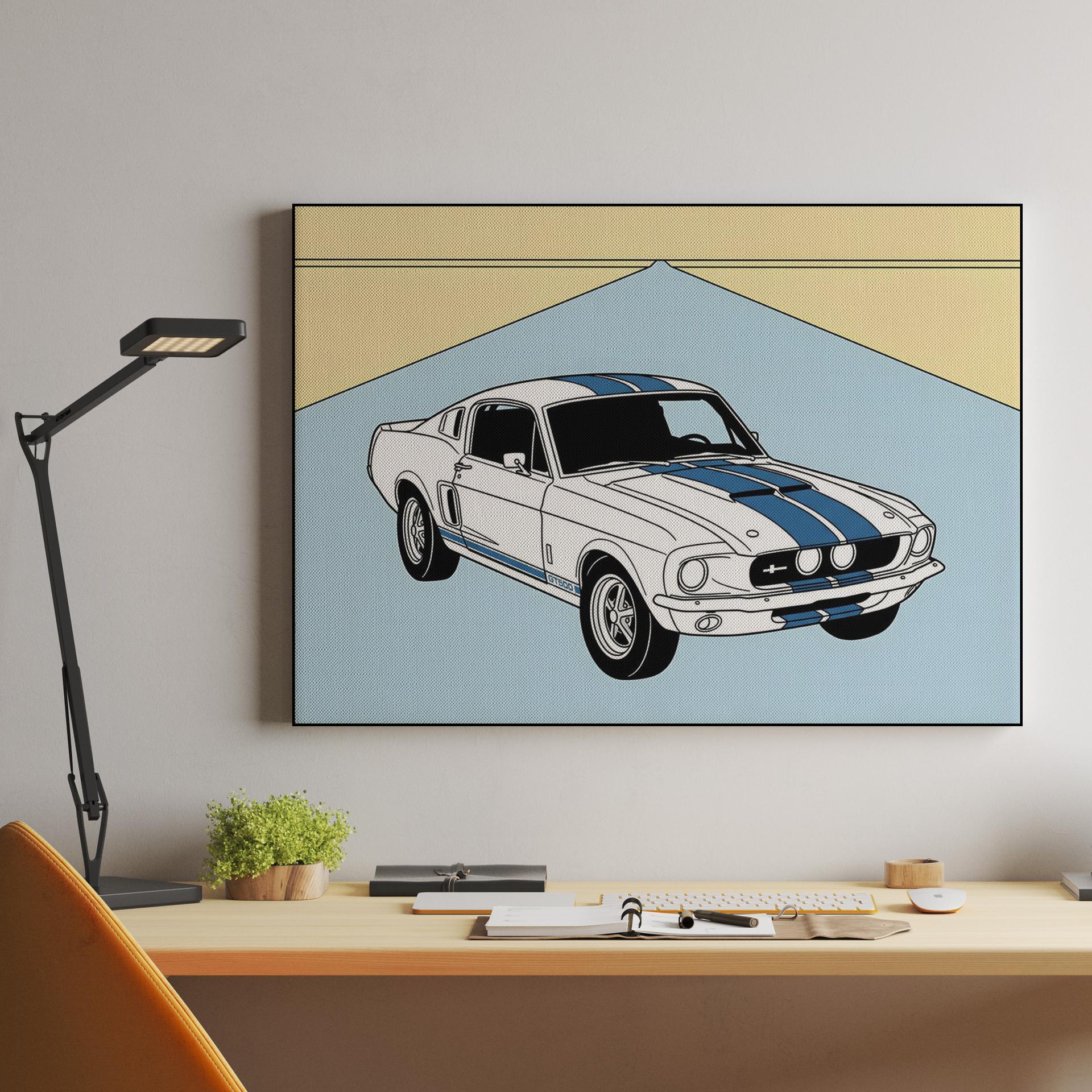 Shelby GT500 Minimalist Horizon