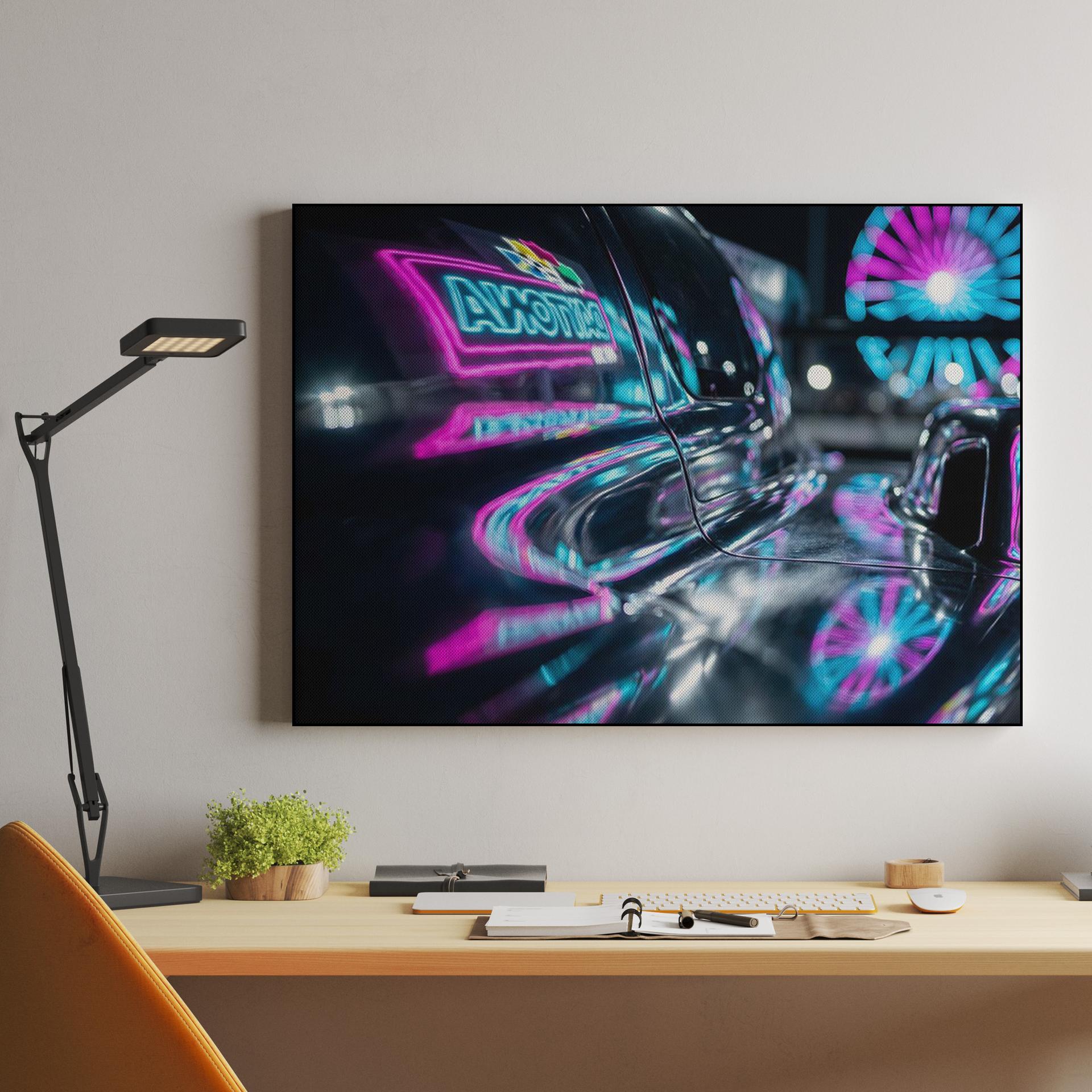 Daytona Neon Reflections