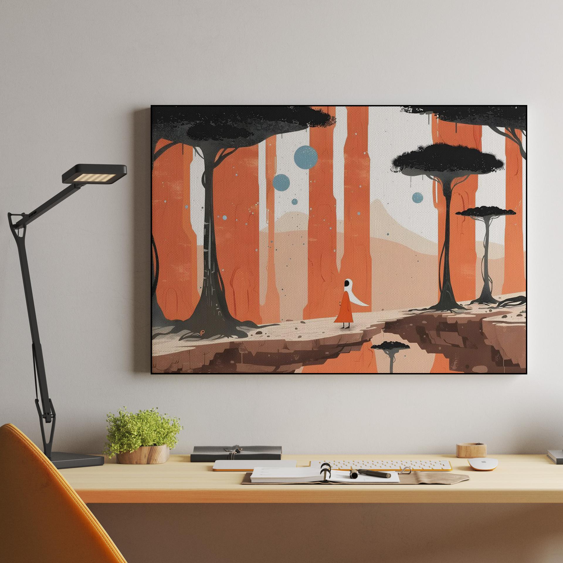 Surreal Canyon Traveler