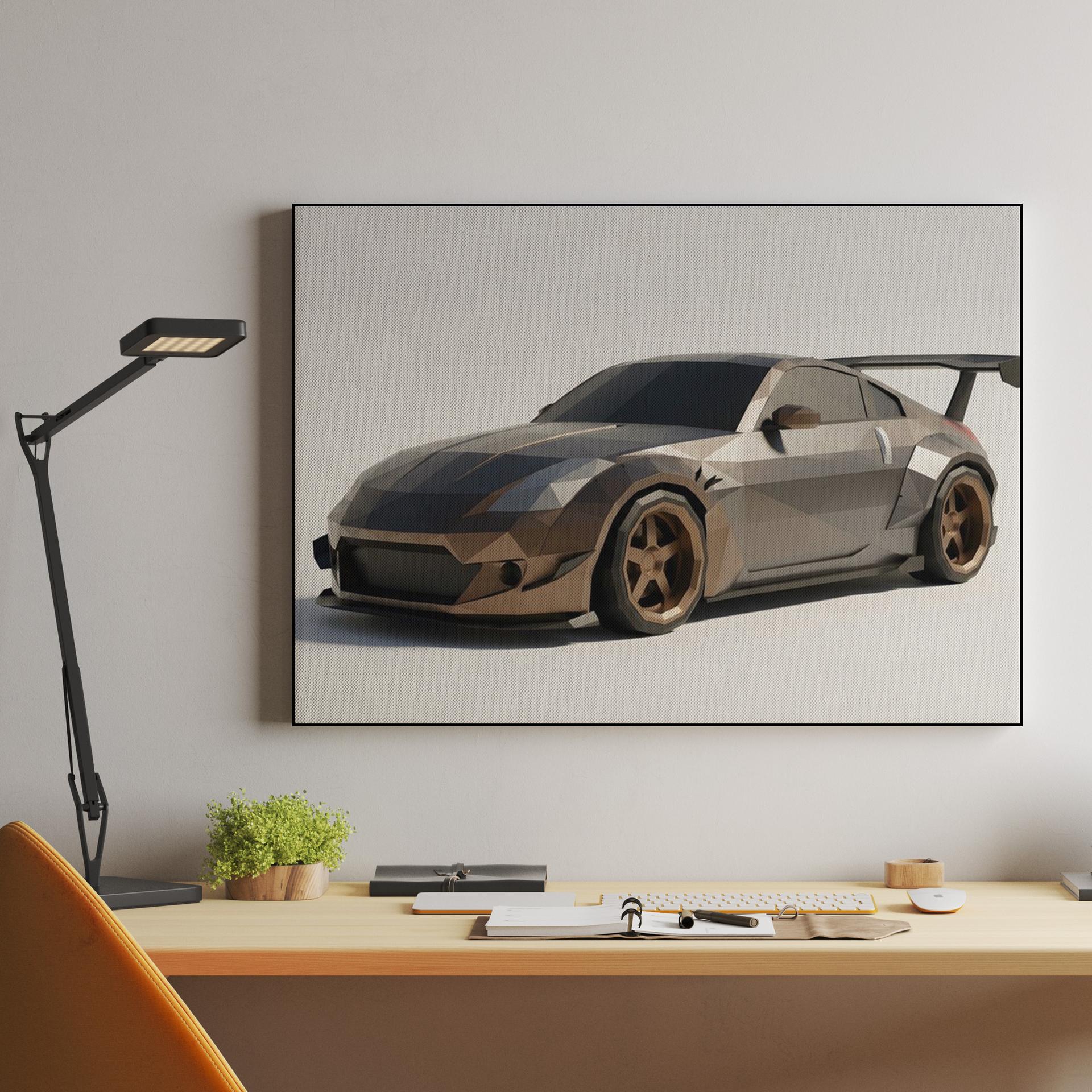 Bronze Z33: Low Poly Widebody Evolution