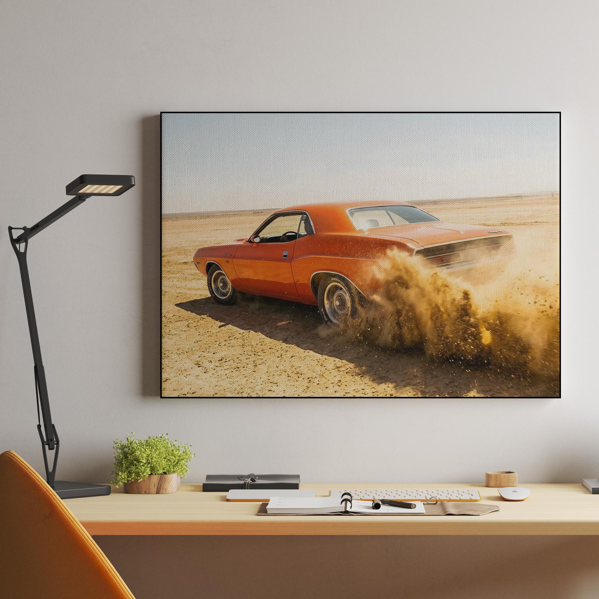 Dodge Challenger R/T Desert Burnout