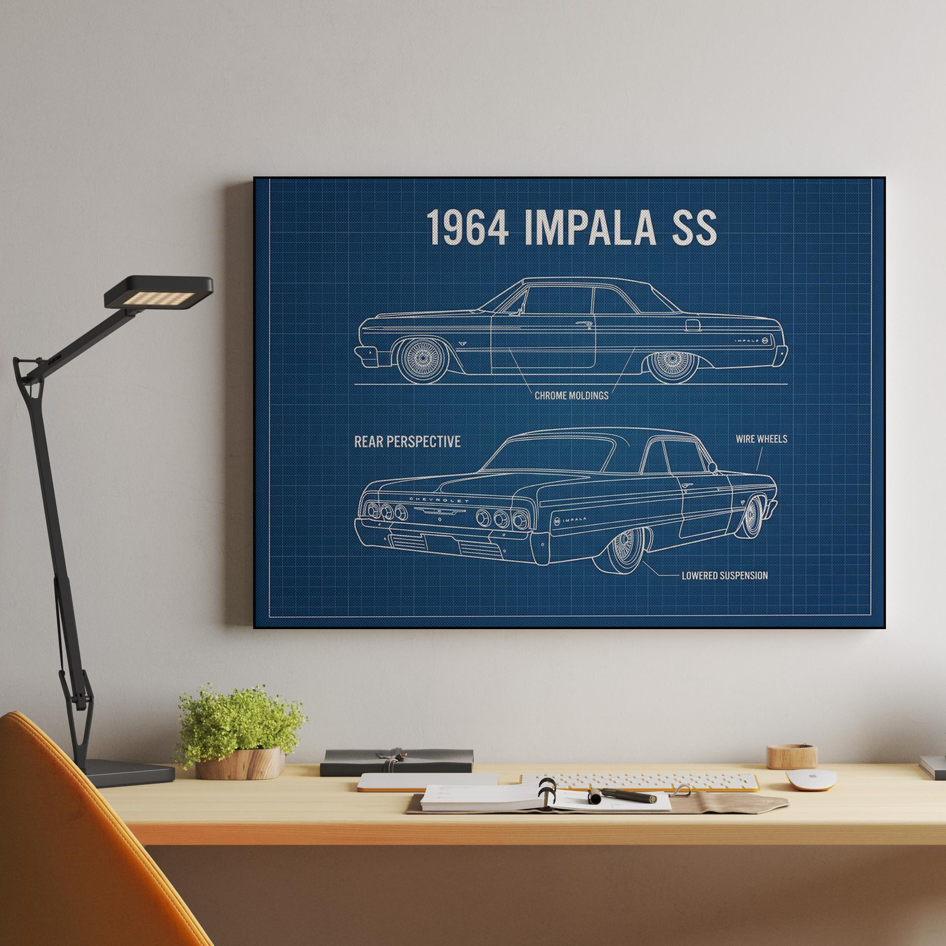1964 Impala SS Blueprint