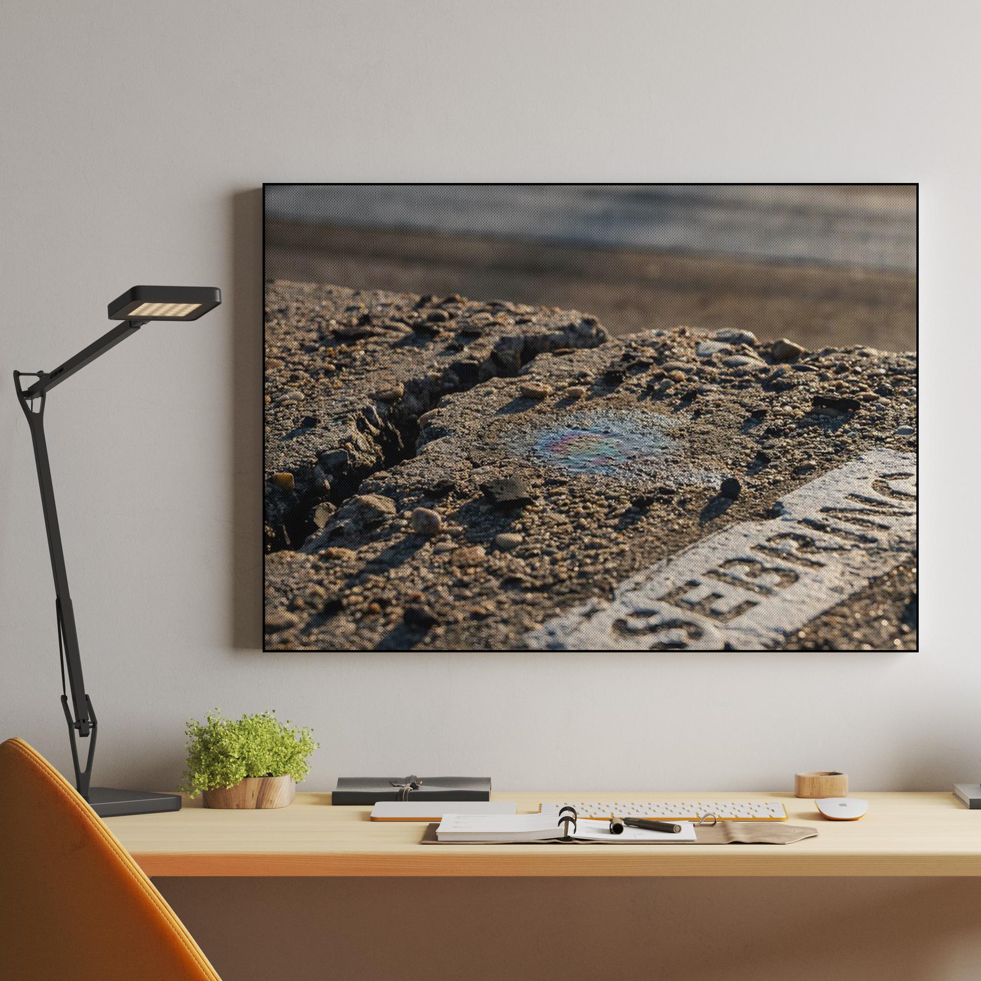 Sebring Grit: Iridescent Oil on Legendary Concrete