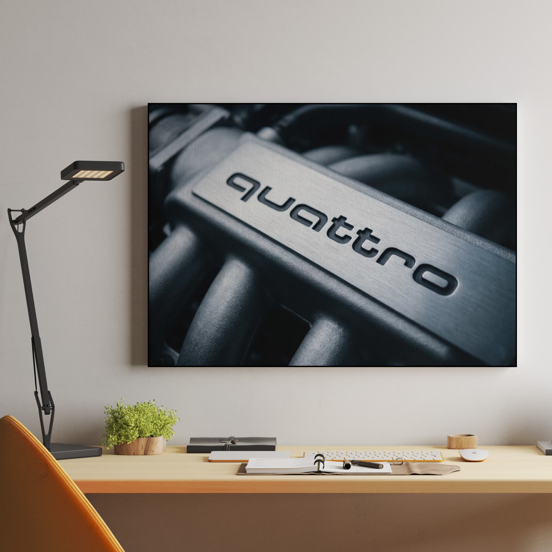 Audi Quattro Engine Detail