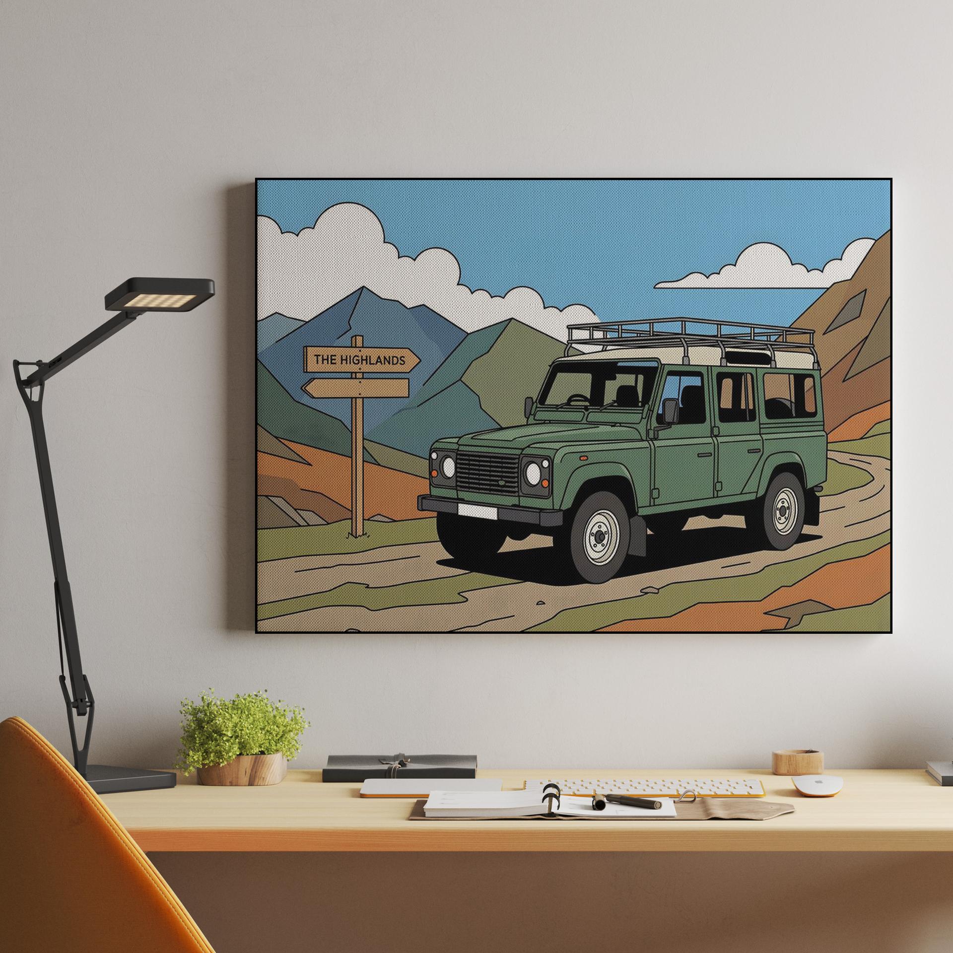 Highland Explorer Land Rover Defender