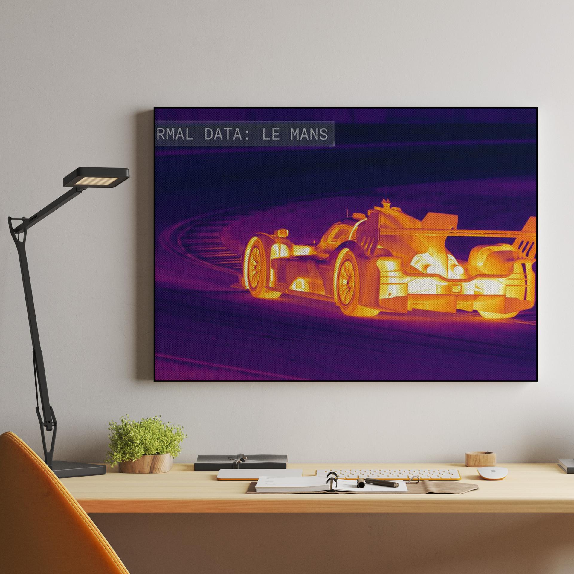 Thermal Velocity: Heat Data from Le Mans