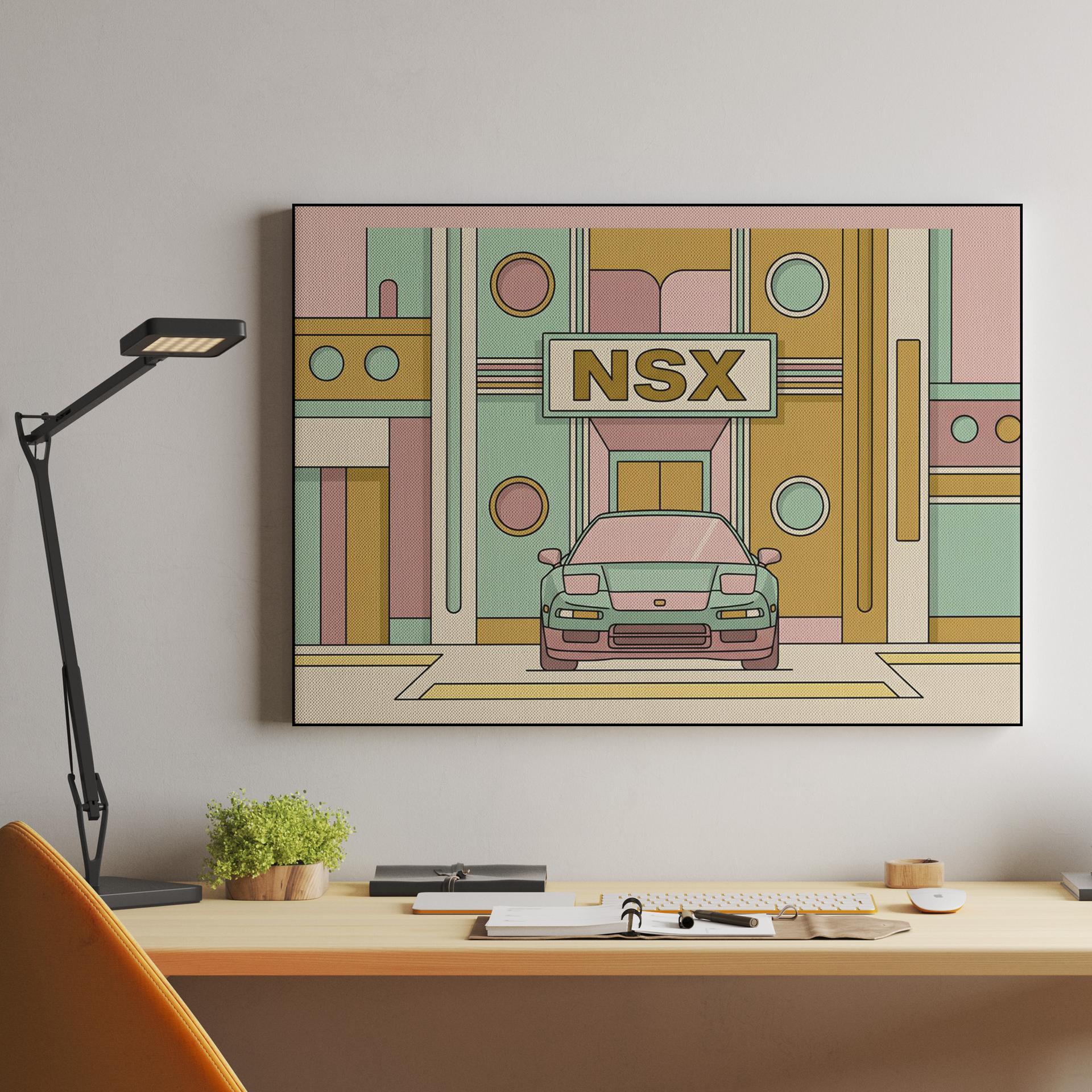Pastel Symmetry NSX