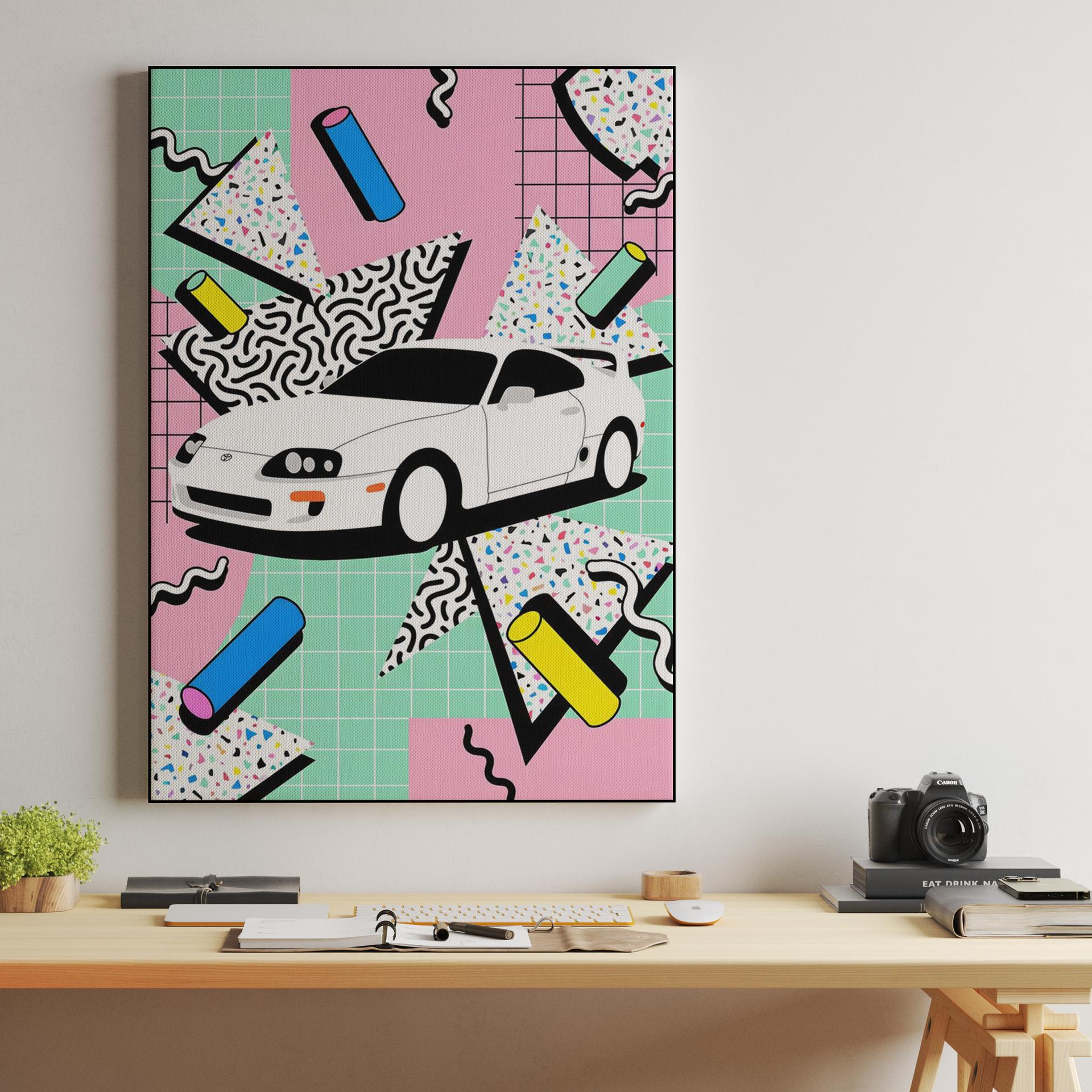 Memphis Retro Supra A80