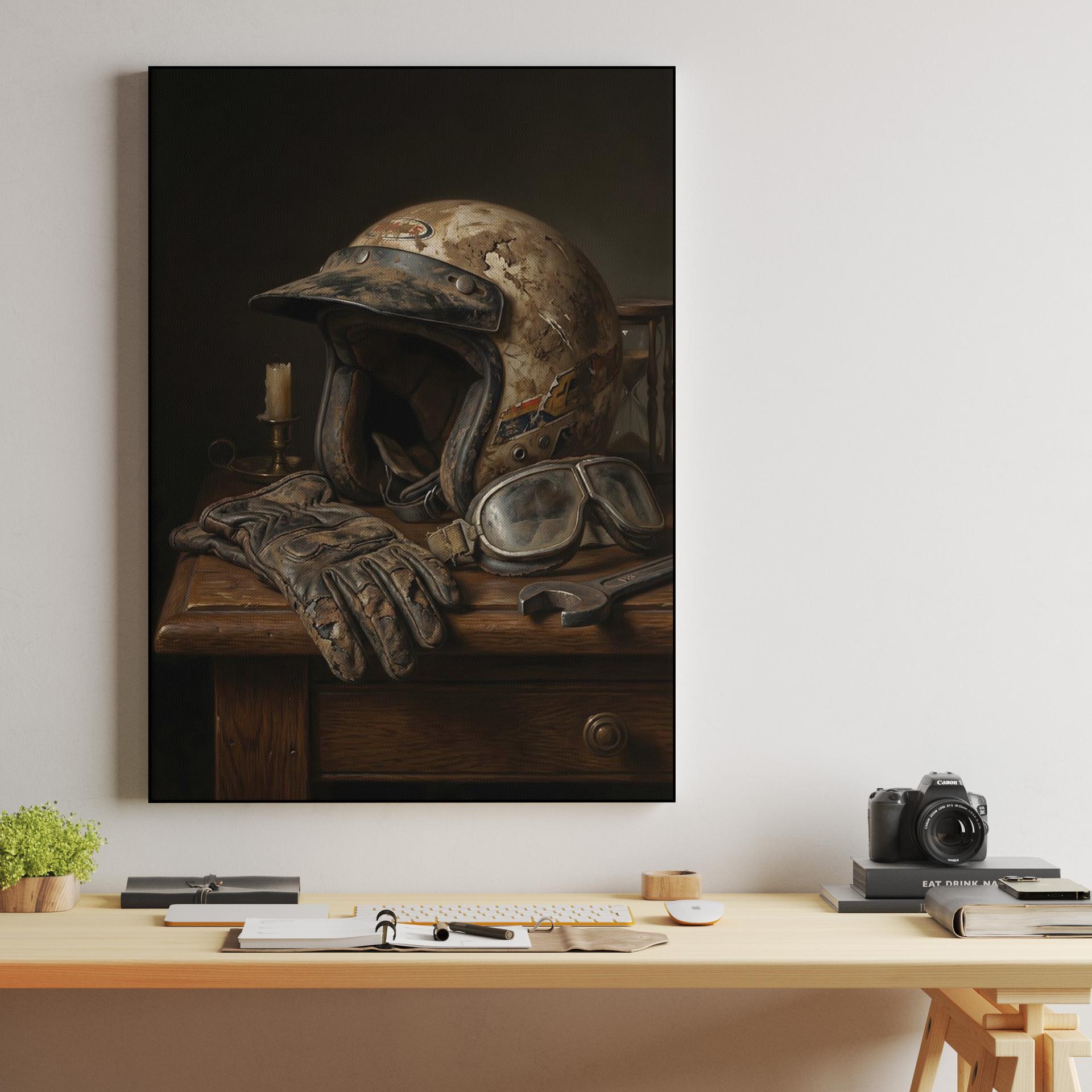 Mementos of the Mud: A Motocross Vanitas Still Life