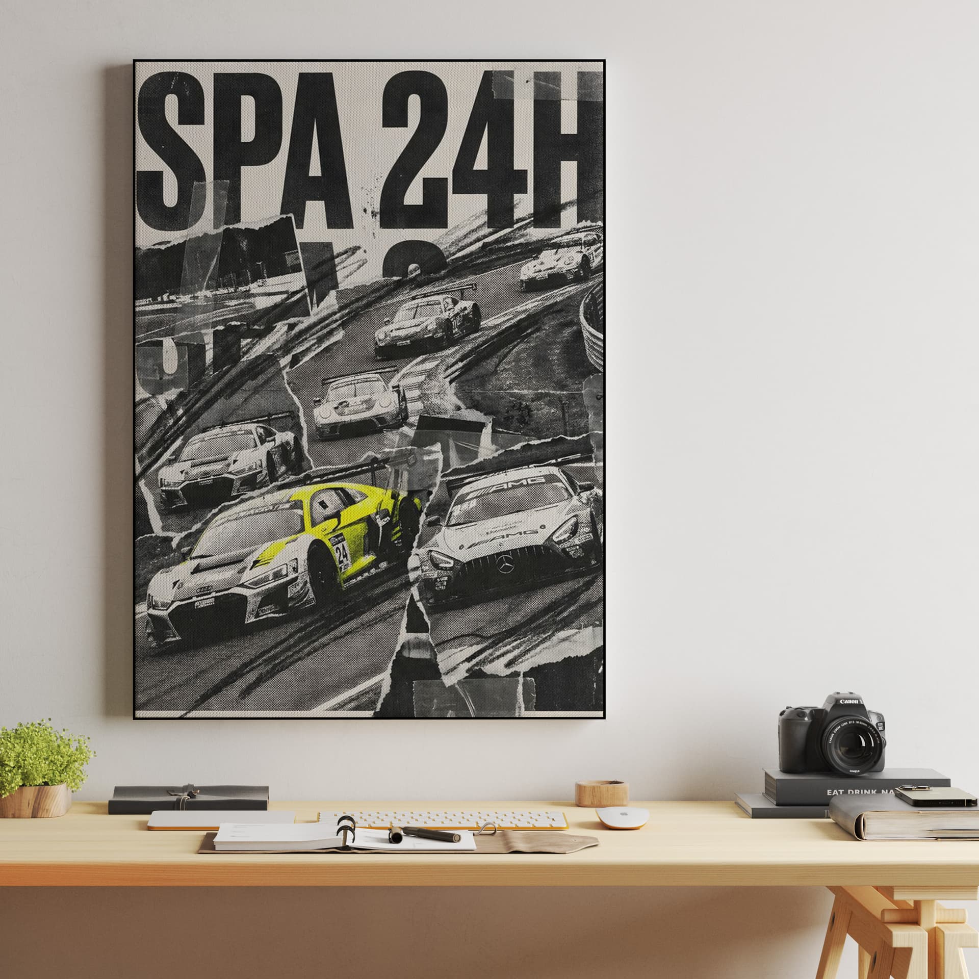 Spa 24H: The Grid Grunge Collage