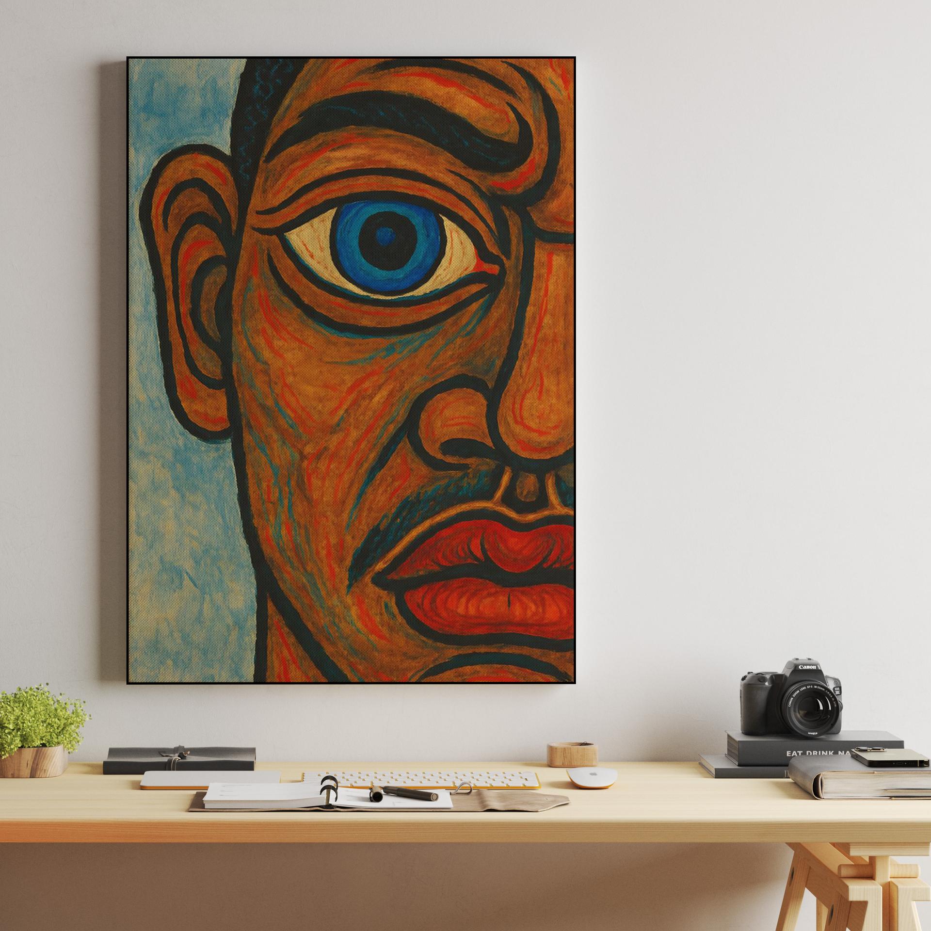 Vivid Expressionist Gaze