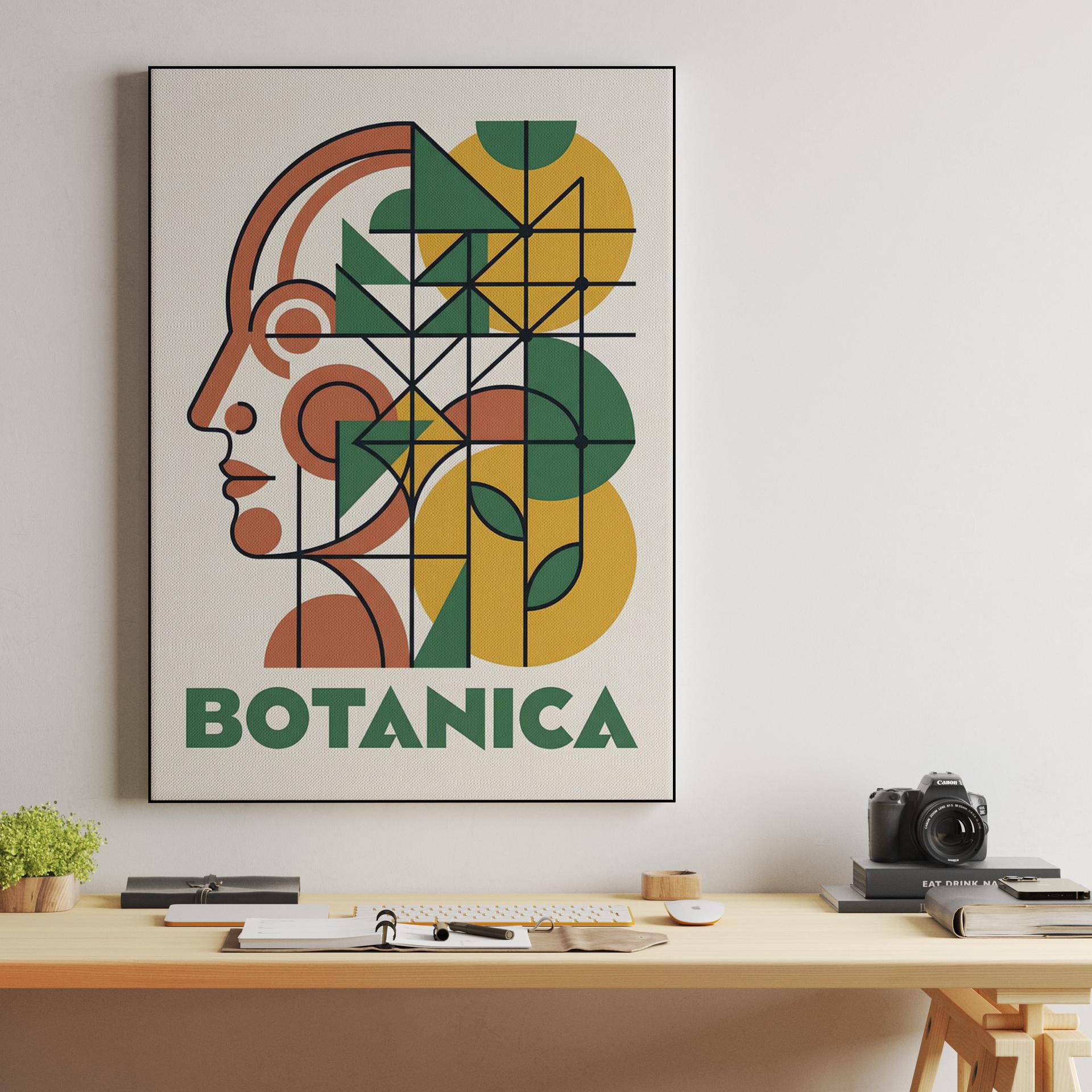 Botanica: A Geometric Fusion of Mind and Nature