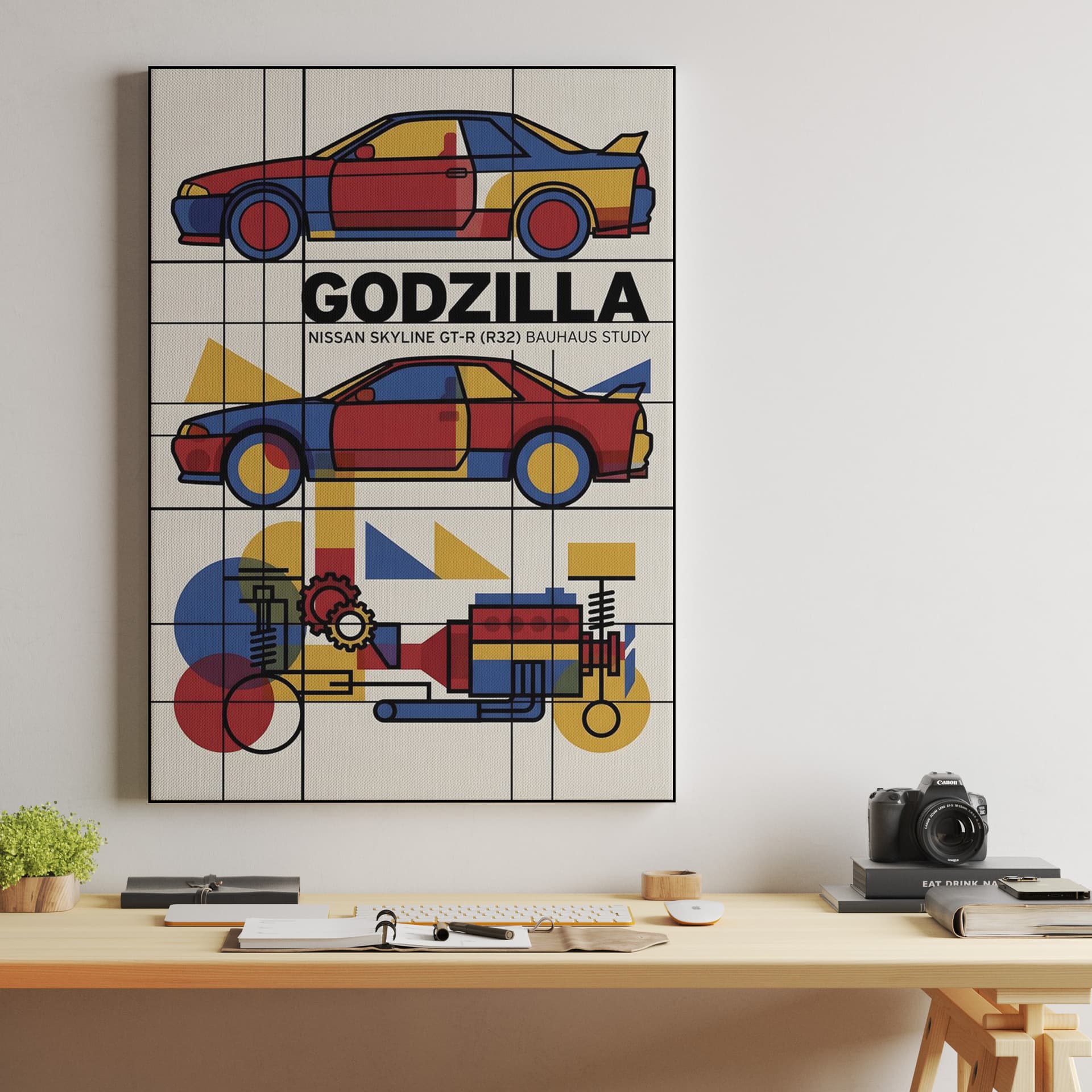 Nissan Skyline GT-R R32: Bauhaus Study