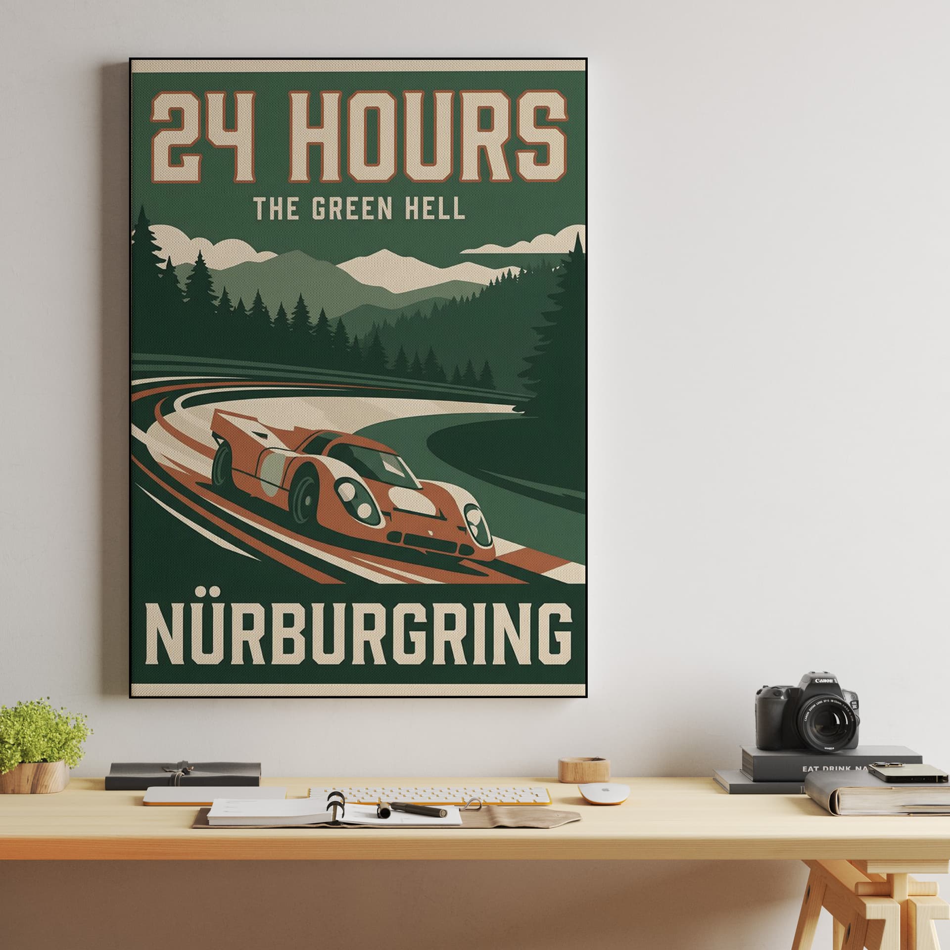 Nürburgring 24 Hours Green Hell Poster