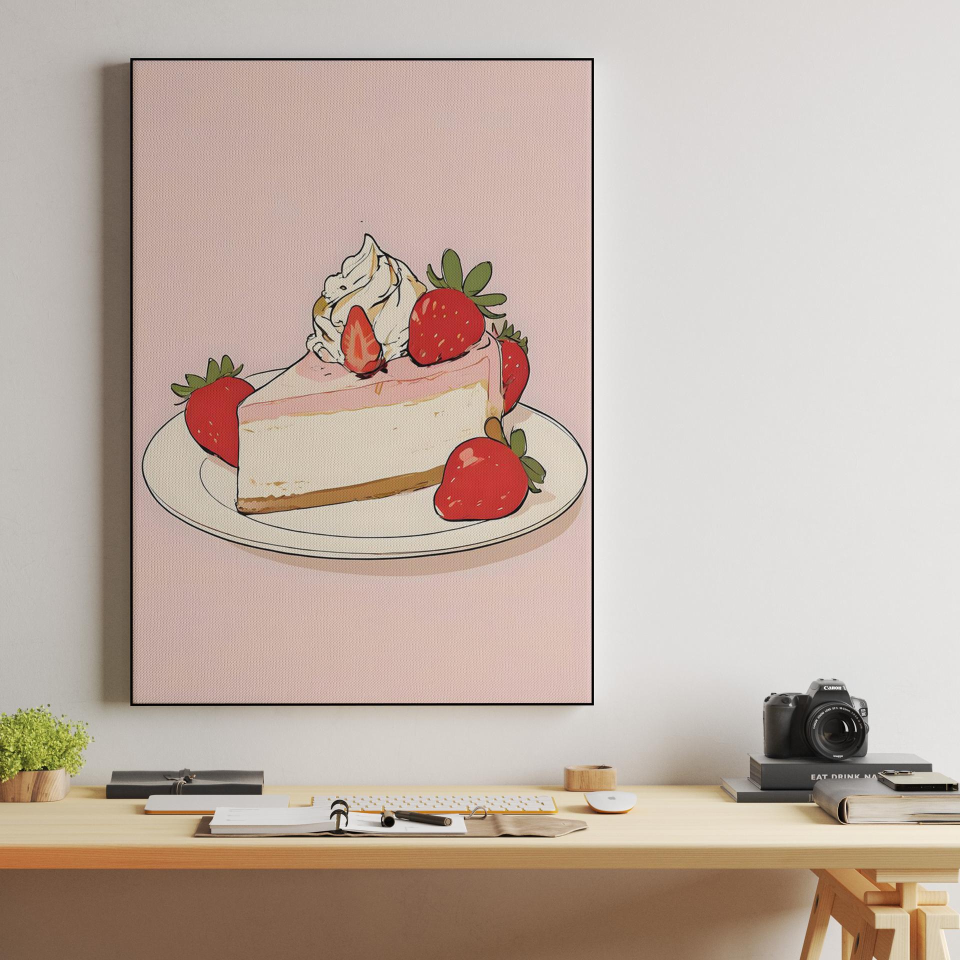 Strawberry Cheesecake Slice