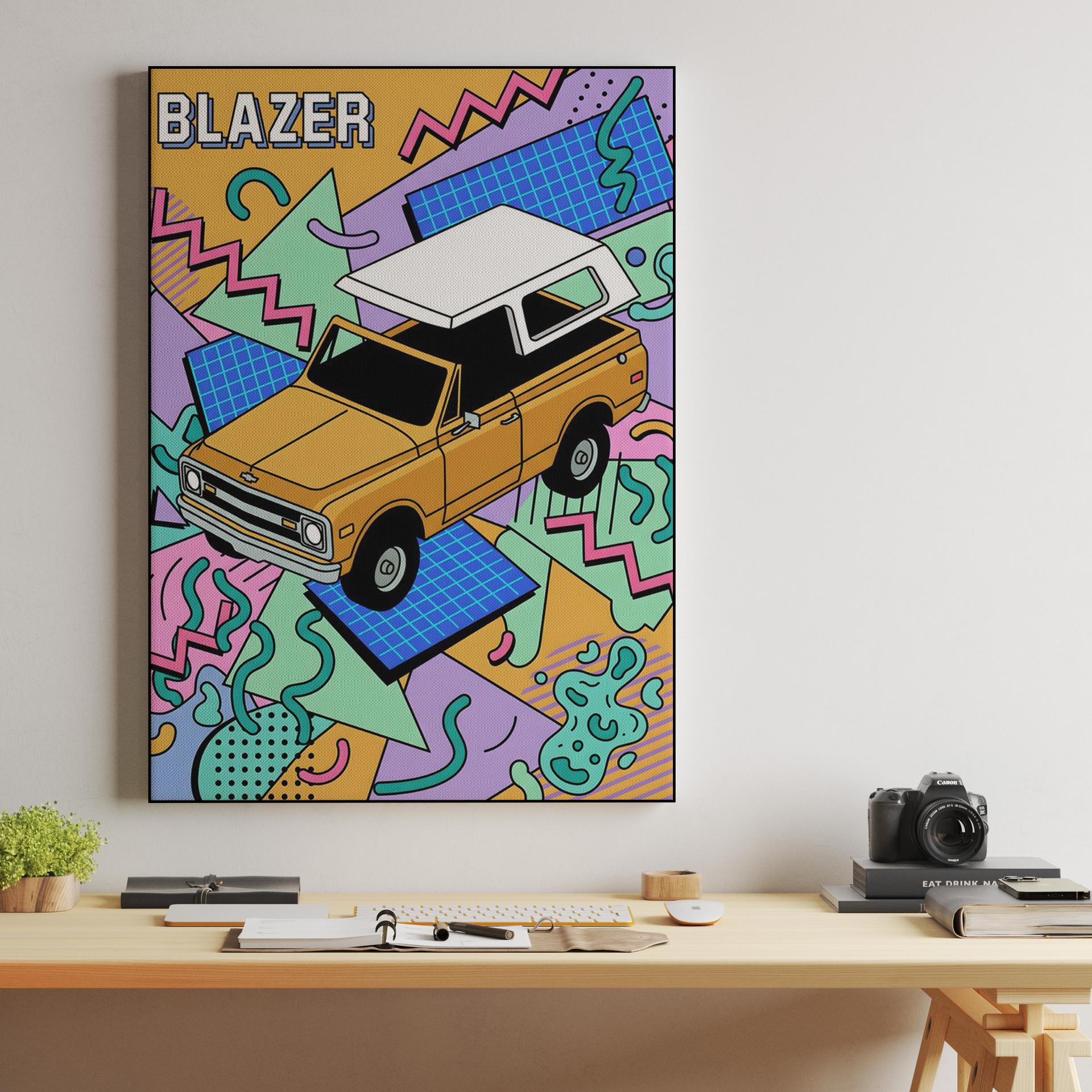 K5 Blazer: Memphis Style Retro Pop