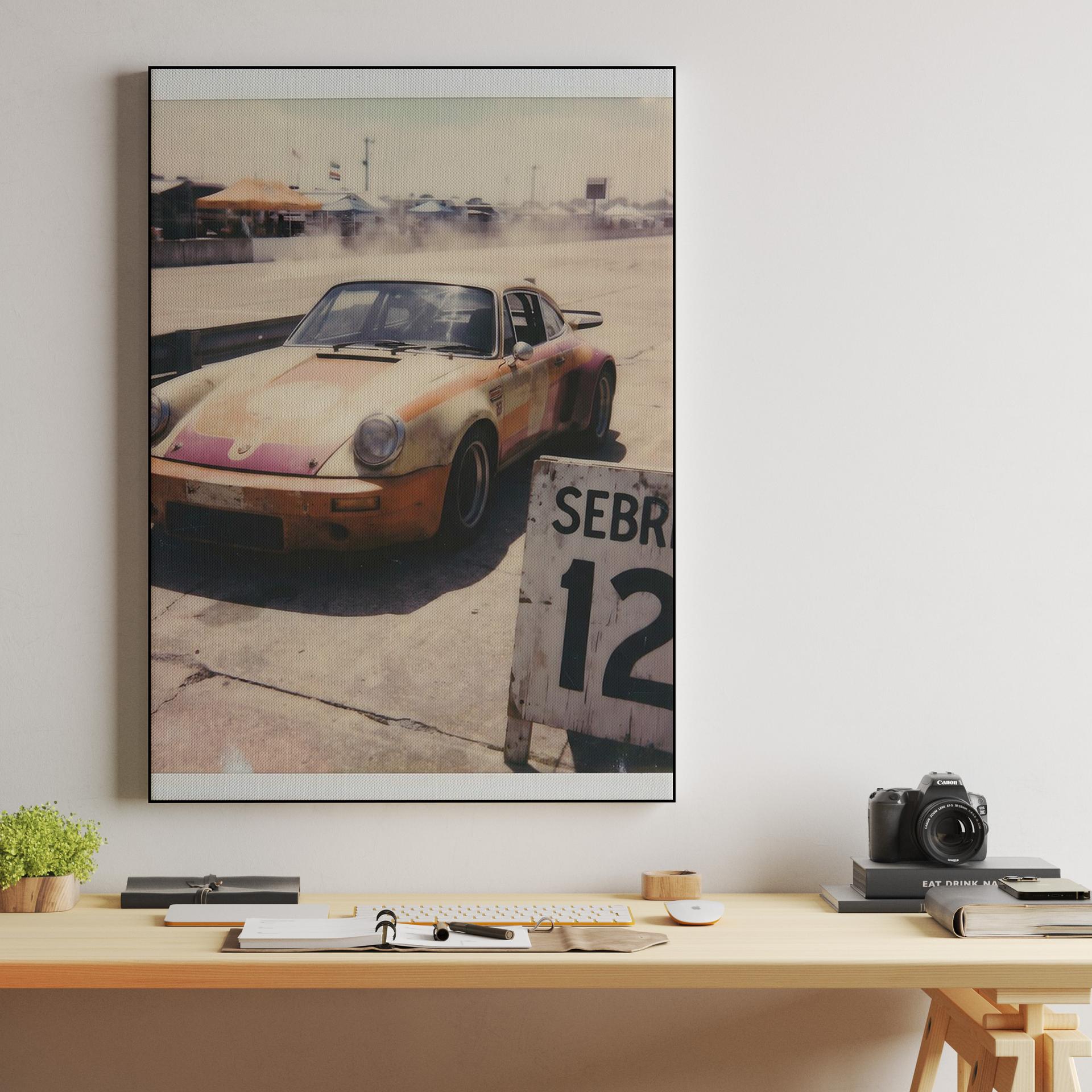 Sebring 12h Heritage: Weathered Porsche 911 Instant Film