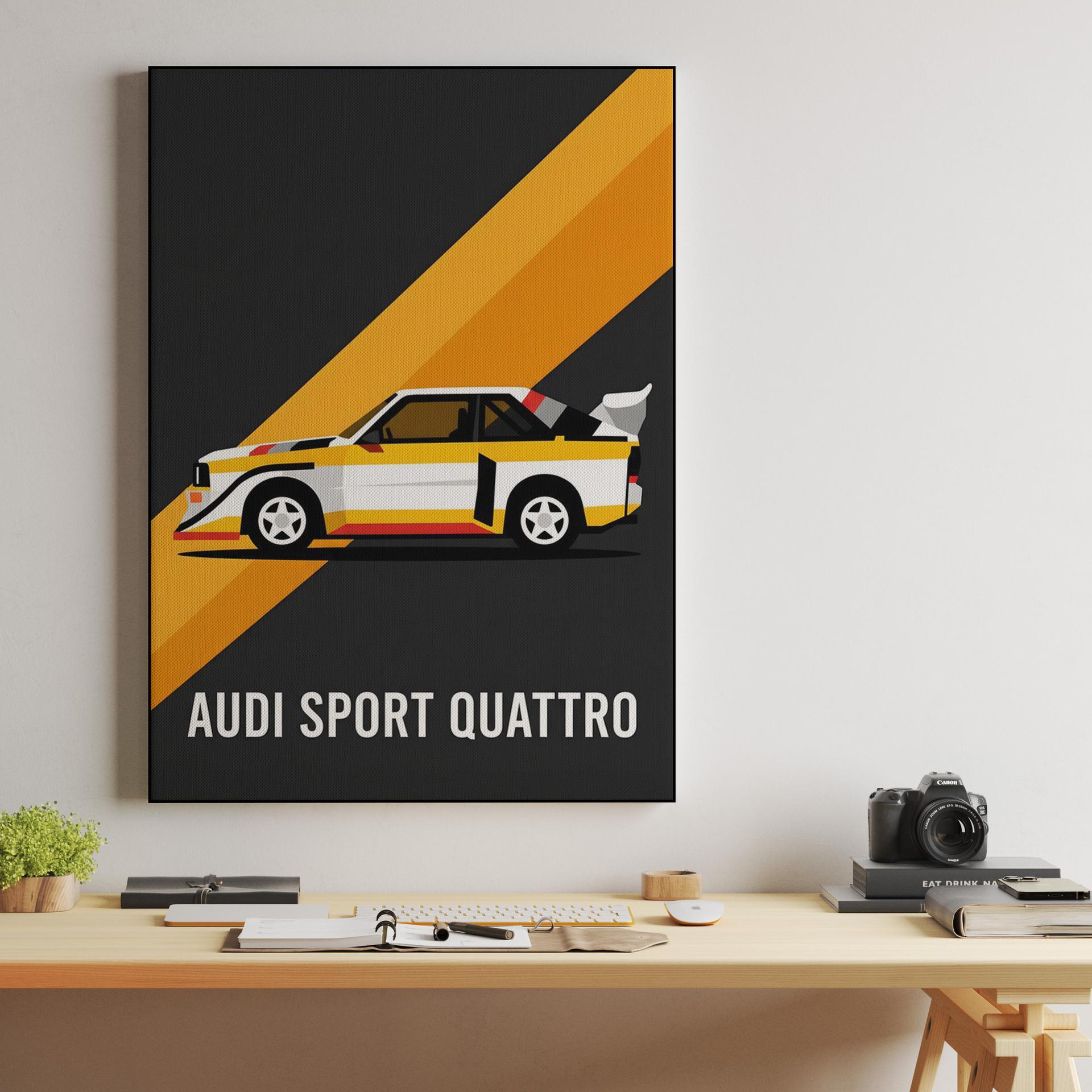 Audi Sport Quattro S1: Minimalist Group B Legend