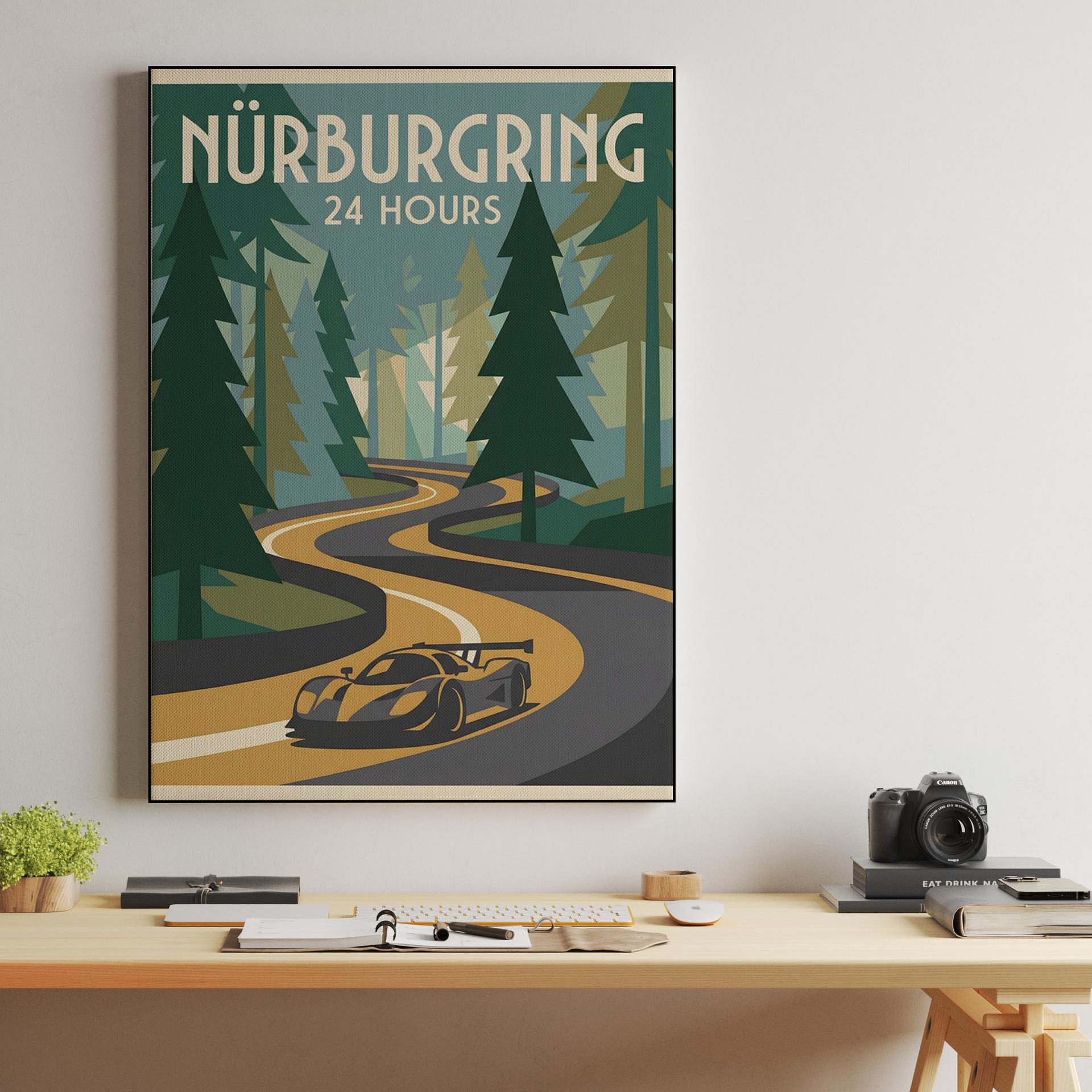 Nürburgring 24 Hours: Eifel Forest Endurance Poster