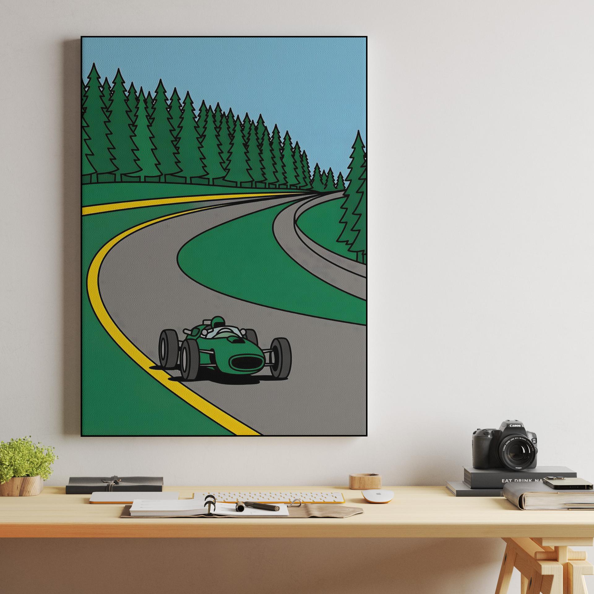 Vintage Grand Prix: The Green Racer of Spa
