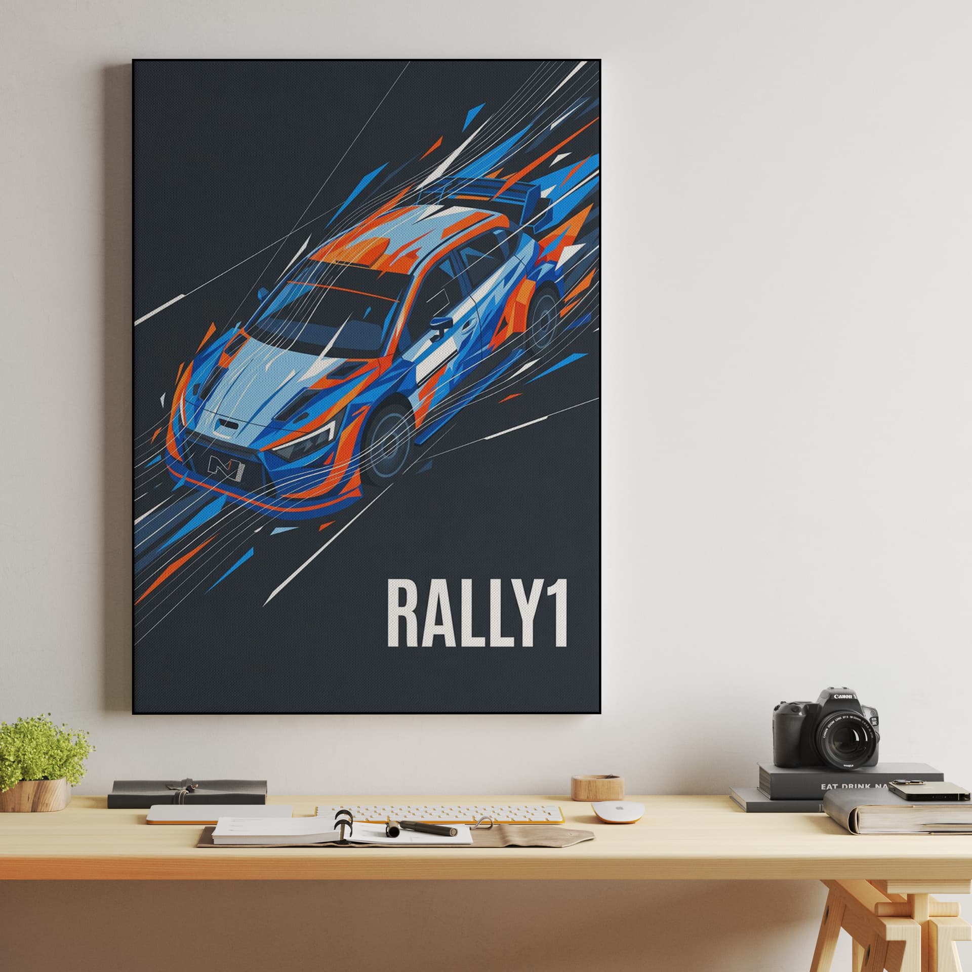 Hyundai i20 N Rally1 Kinetic Illustration