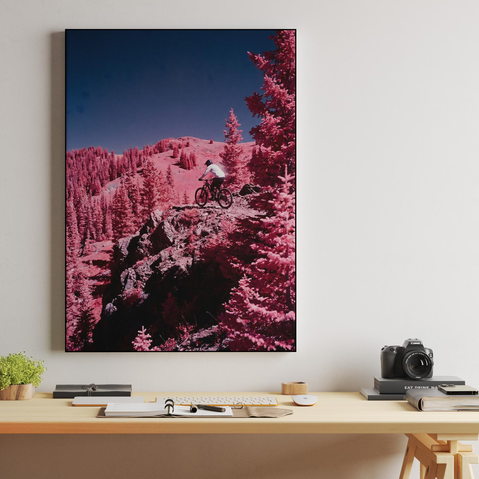 Magenta Ridge: Infrared Mountain Biking Adventure