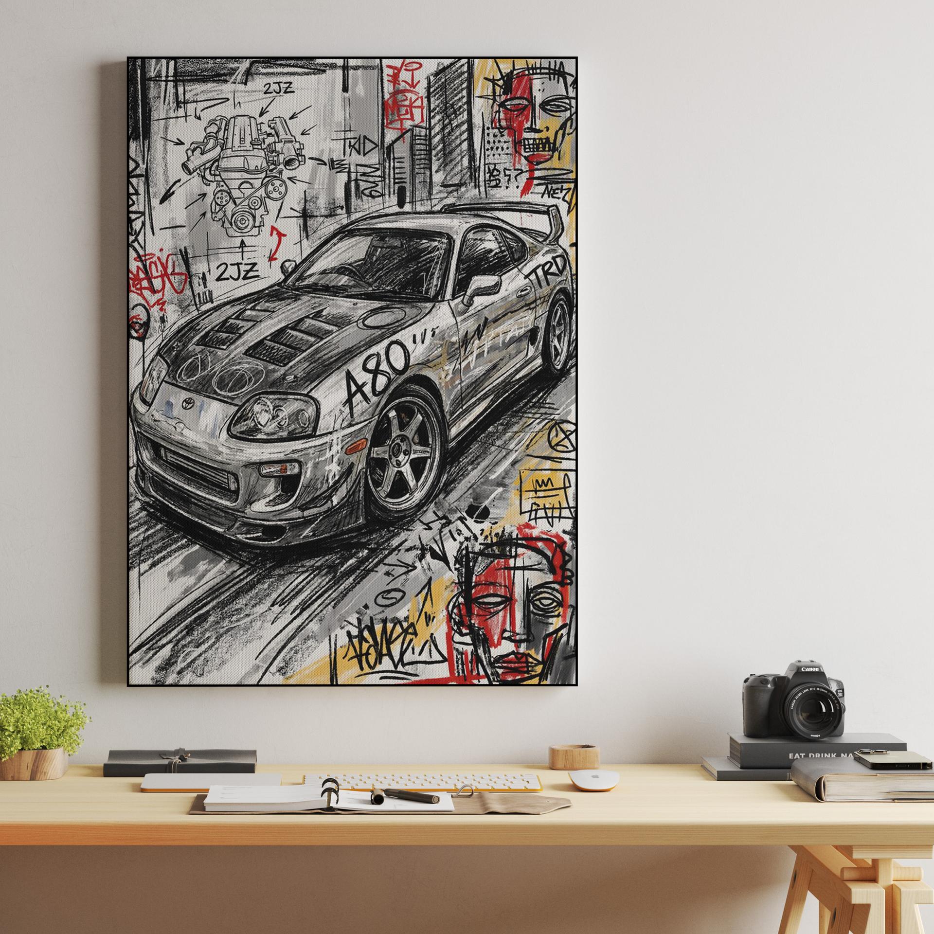 Supra A80: Neo-Expressionist Street Soul